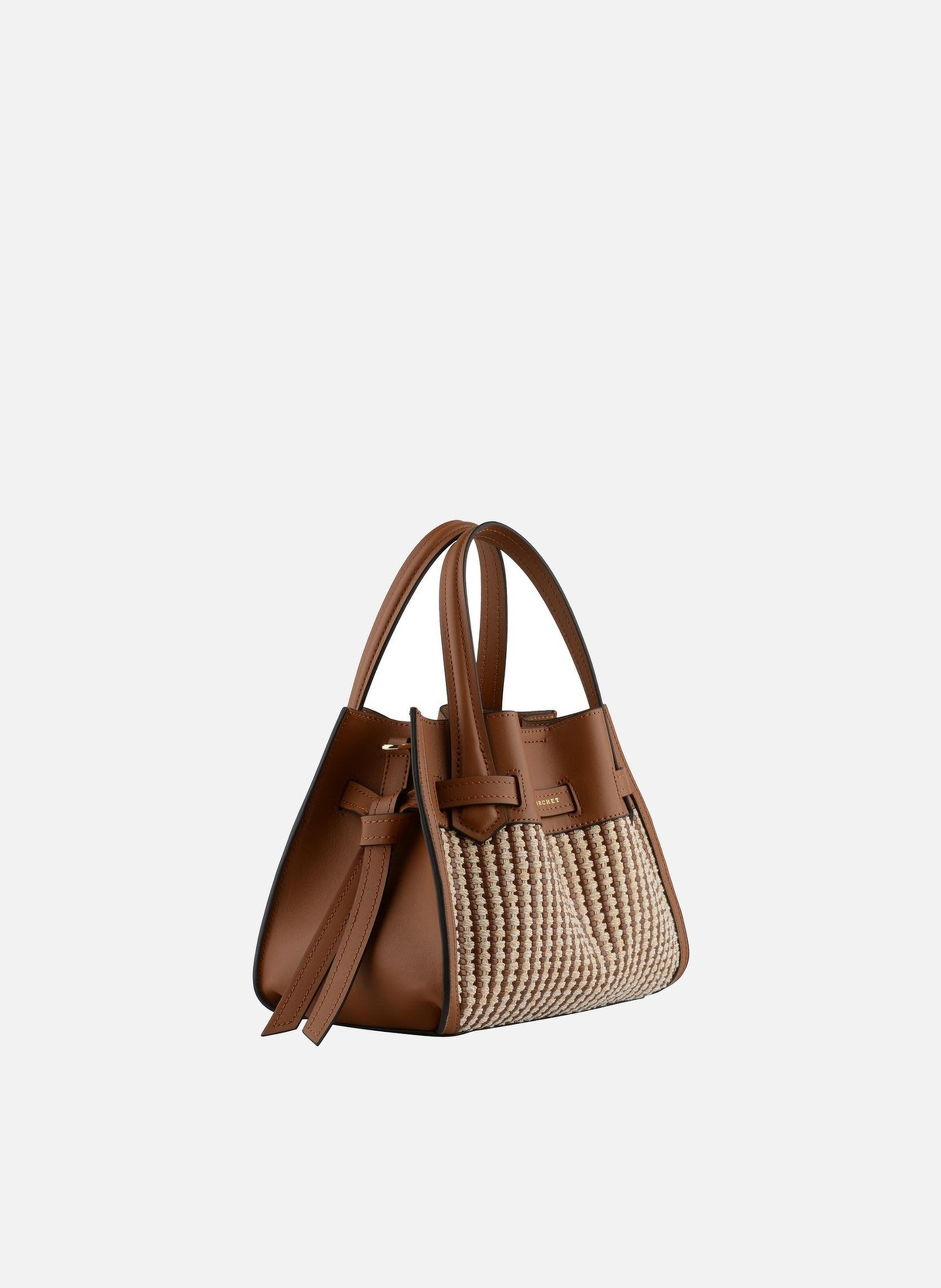 Blossom tressé | sac à main POURCHET Doré