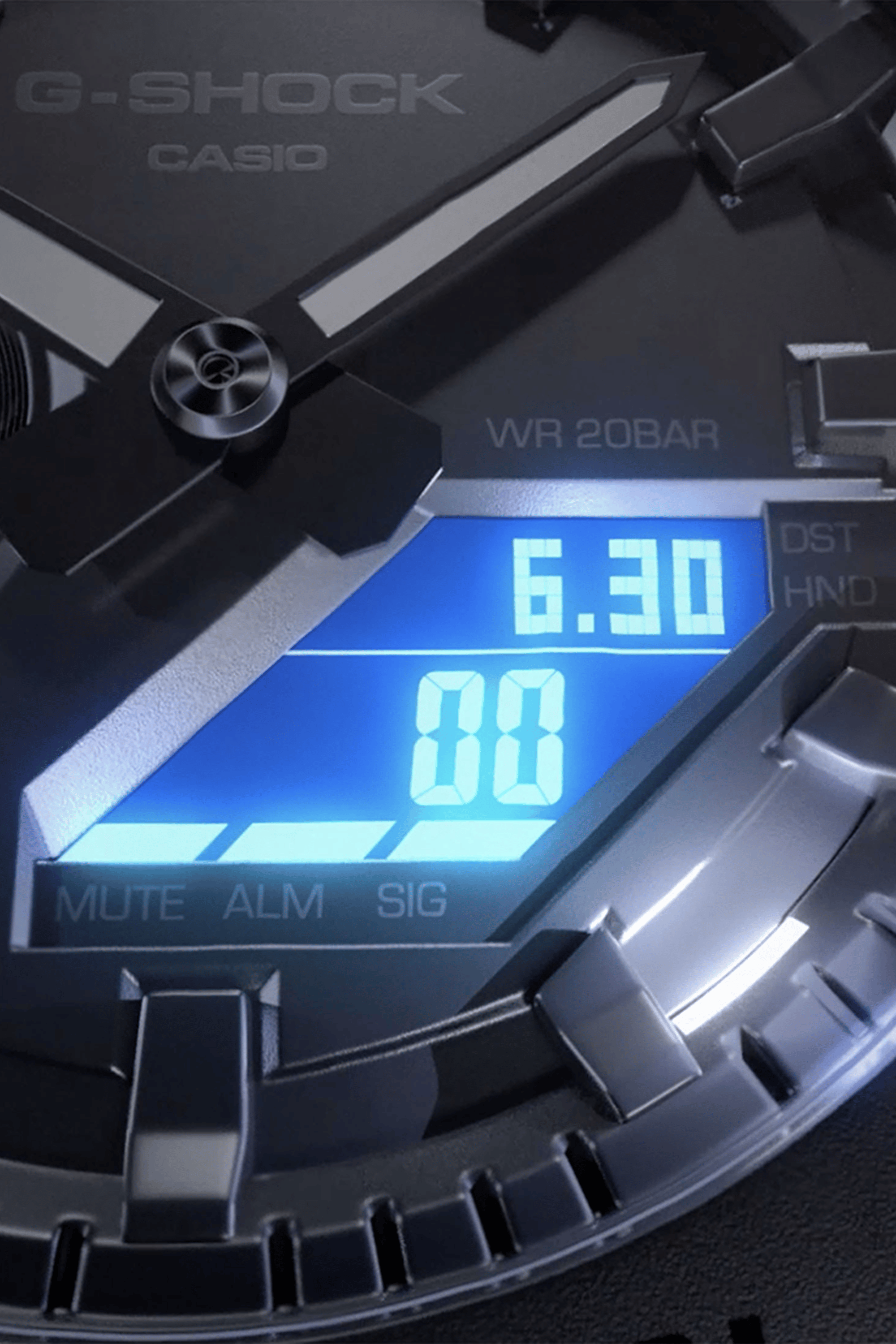 Montre quartz analogique G-Shock CASIO Noir