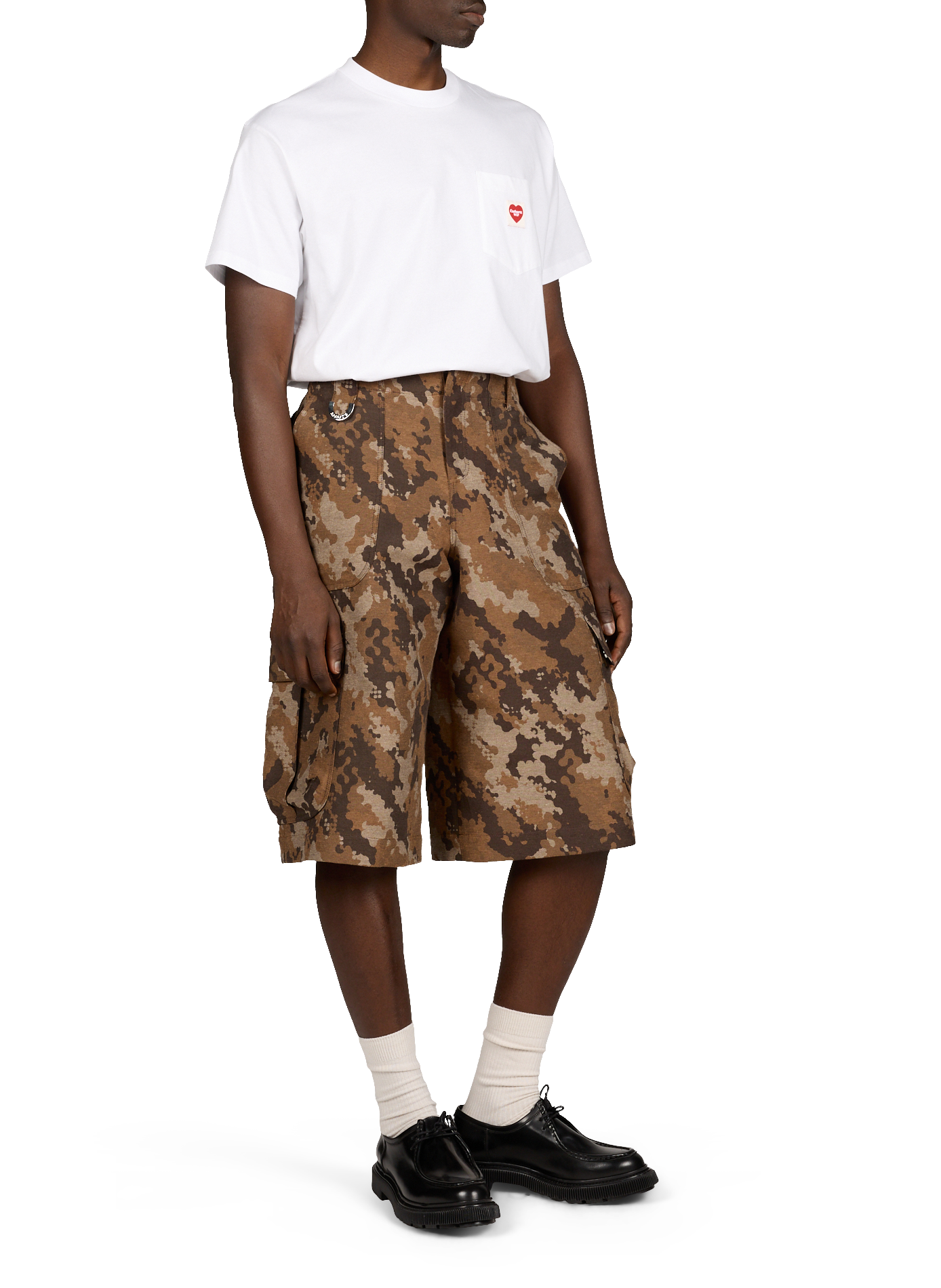 Straight round-neck cotton T-shirt CARHARTT WIP White