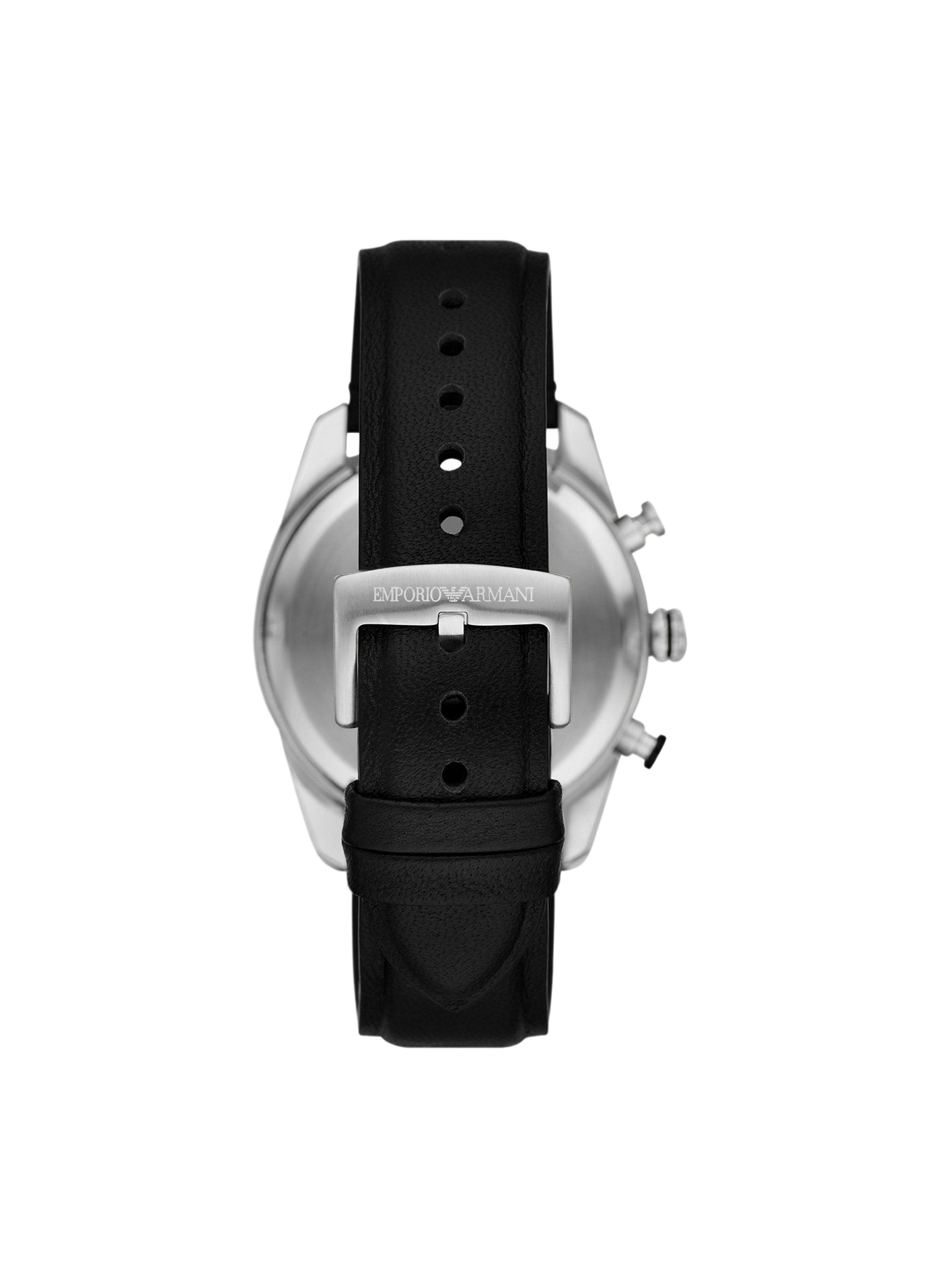 Montre quartz en cuir ARMANI MONTRES Noir