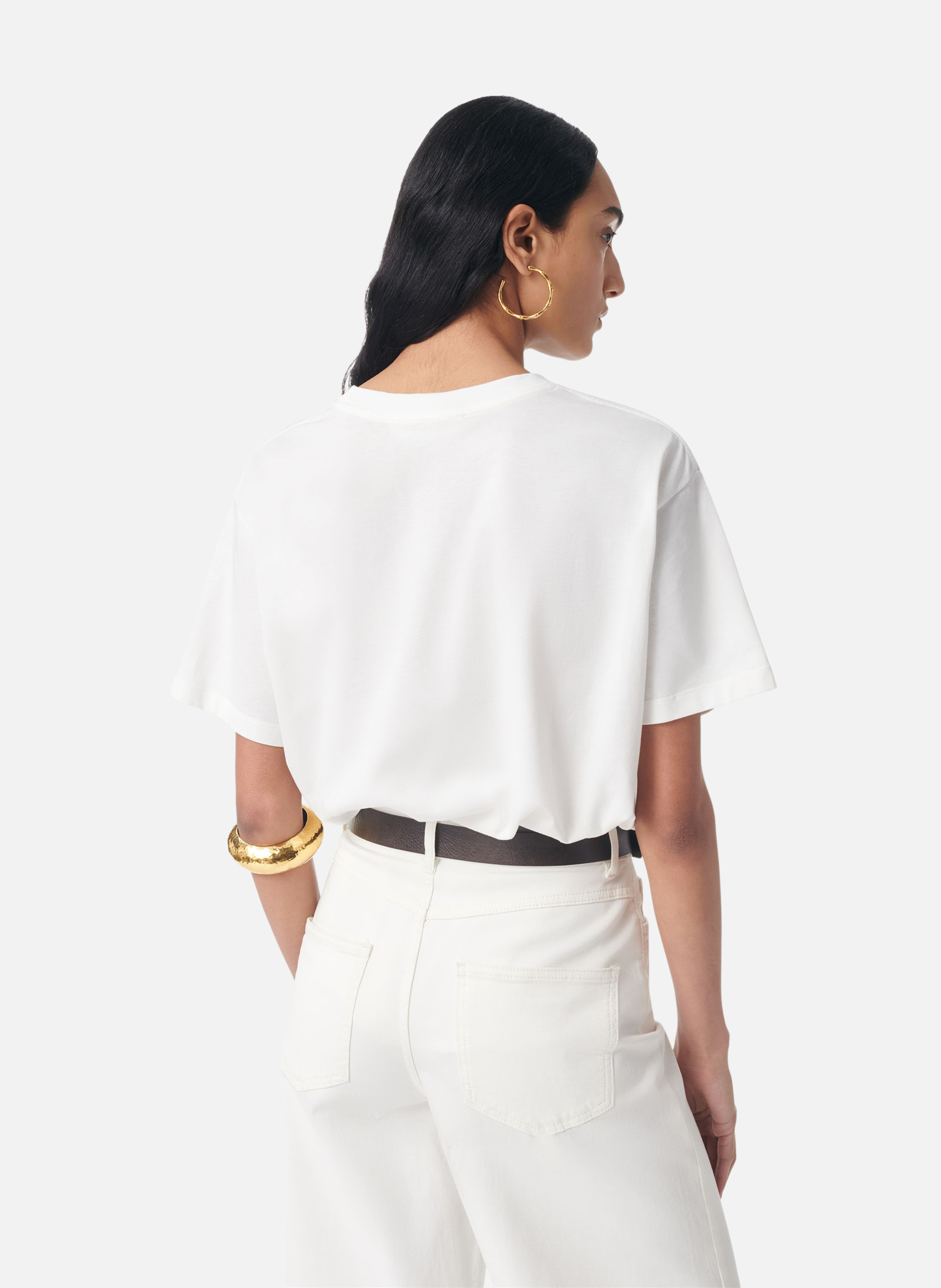 T-shirt genesos Blanc