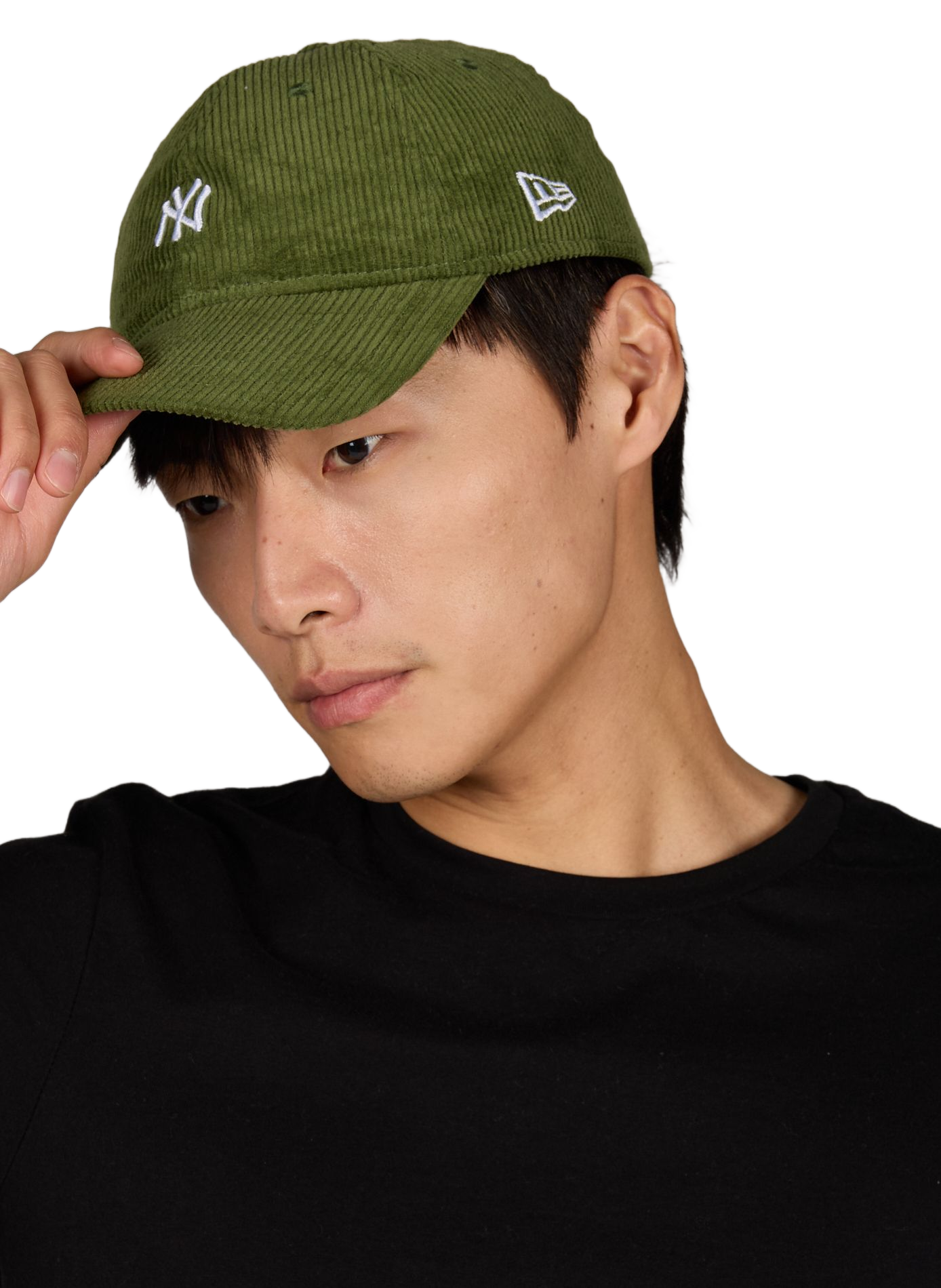 9Twenty New York Yankees Corduroy Cap NEW ERA Green