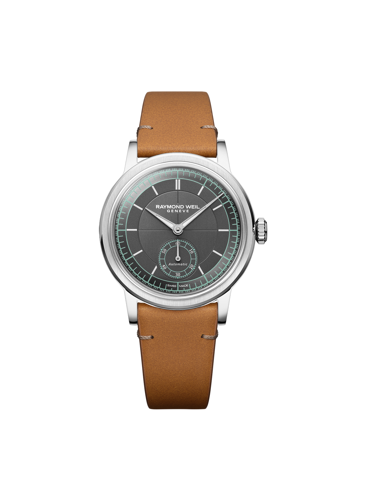 Montre automatique Millesime Petite Seconde en cuir RAYMOND WEIL Bleu