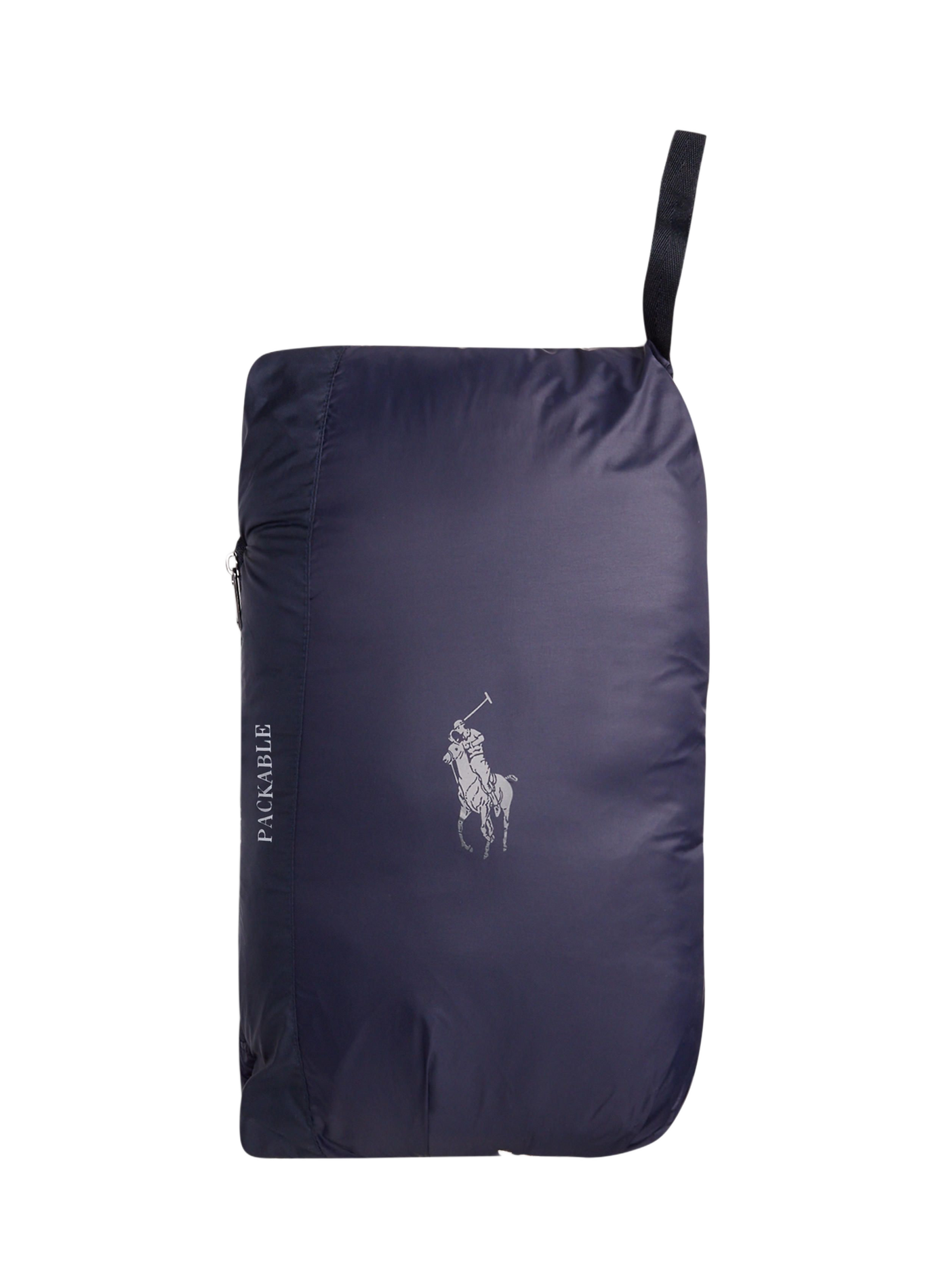 Doudoune matelassée à col montant et logo brodé POLO RALPH LAUREN Bleu