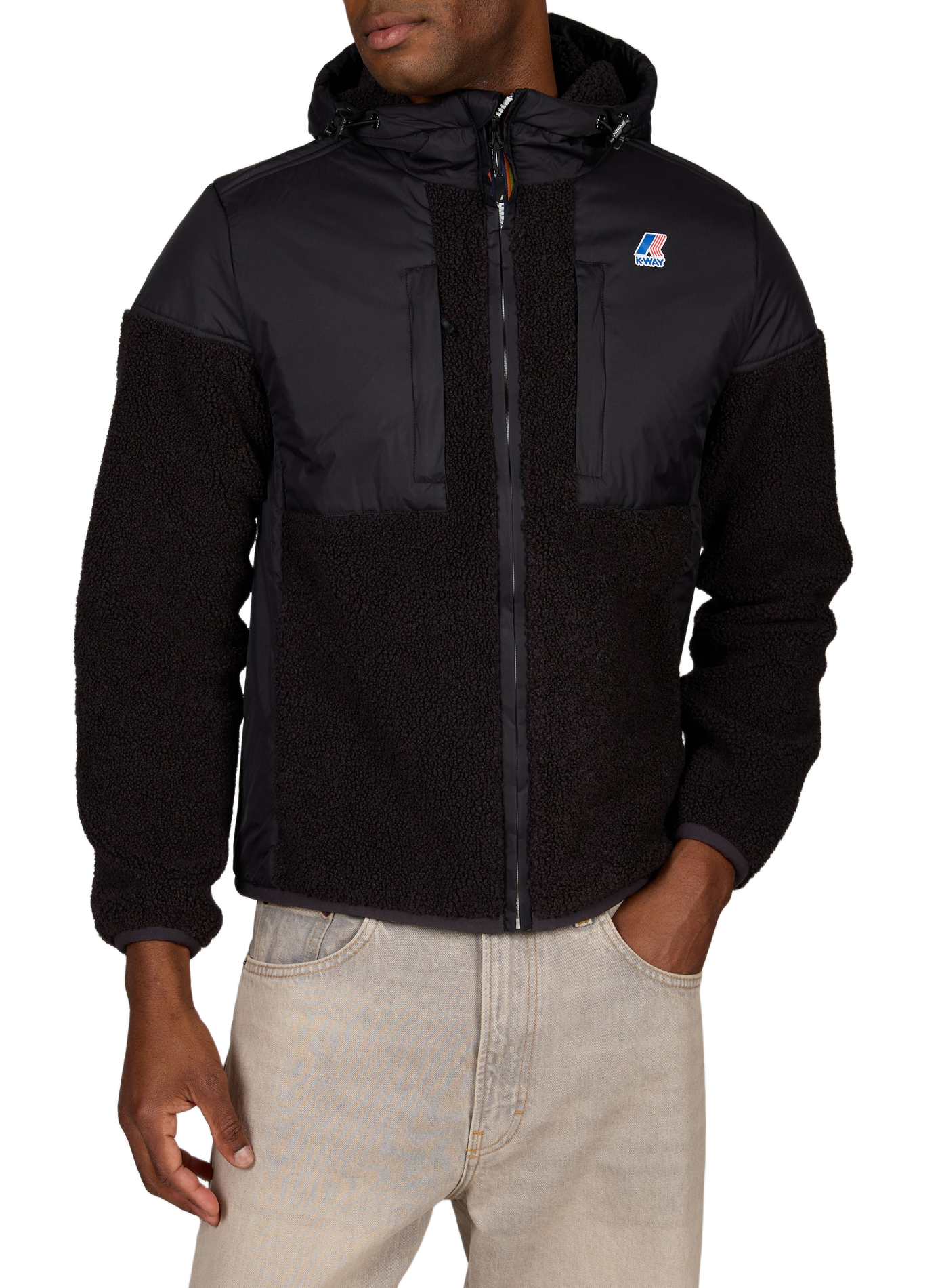 Orsetto fleece jacket K-WAY Black