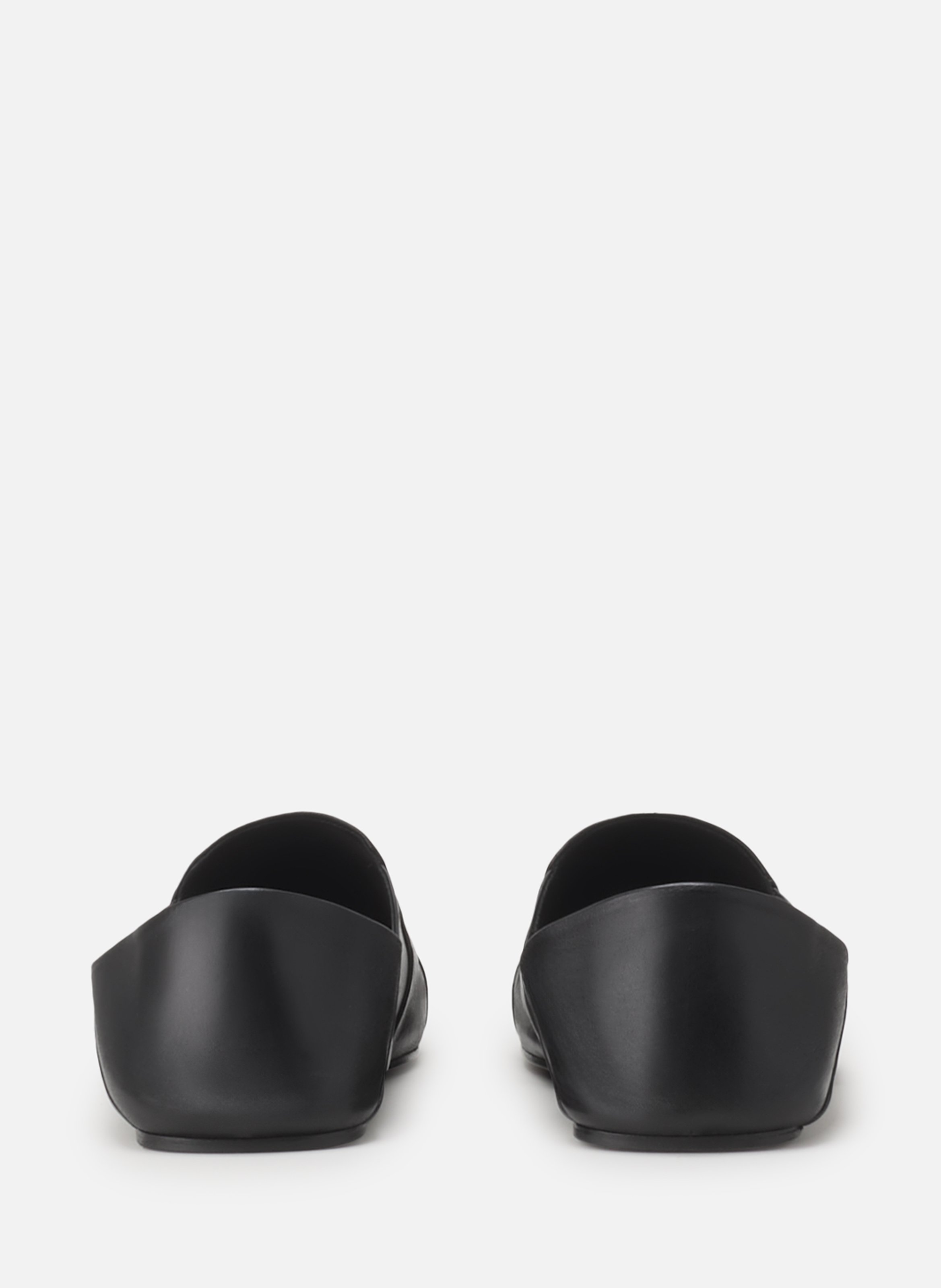 Mocassins souple en cuir LANVIN Noir