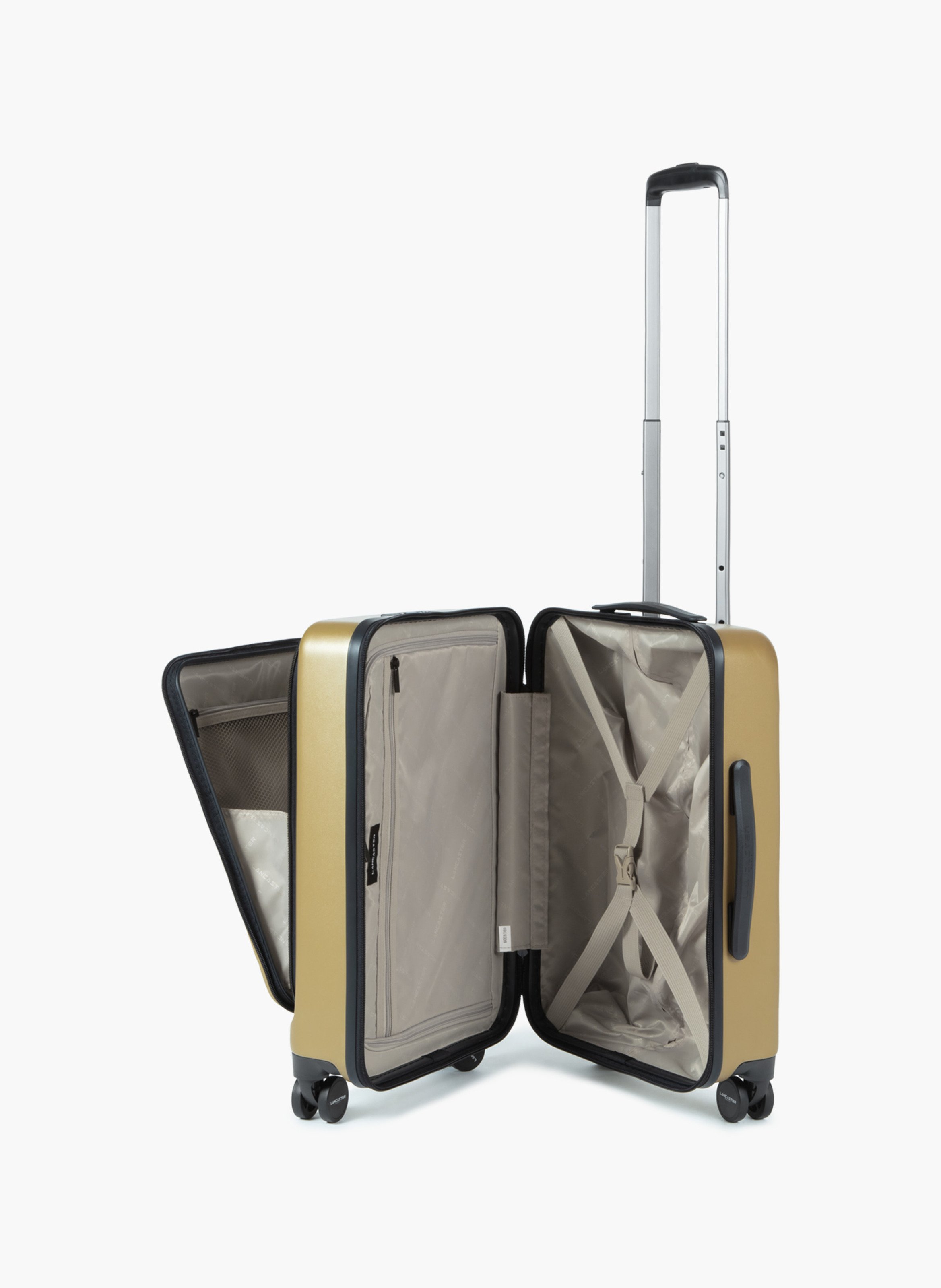 Valise cdg cabine s - bagages LANCASTER Doré