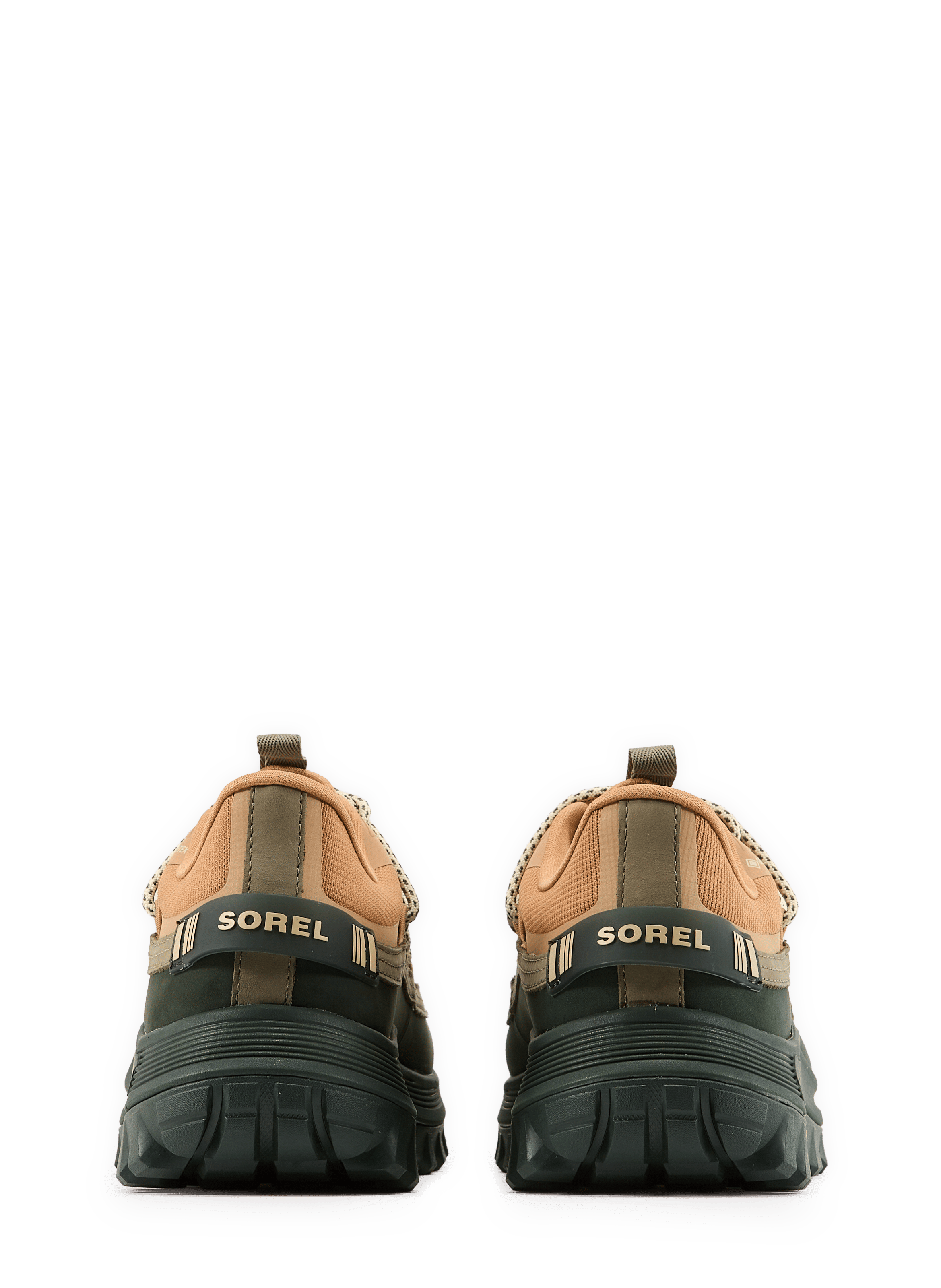Mixed Leather Lace-Up Sneakers | Multicolour SOREL Men