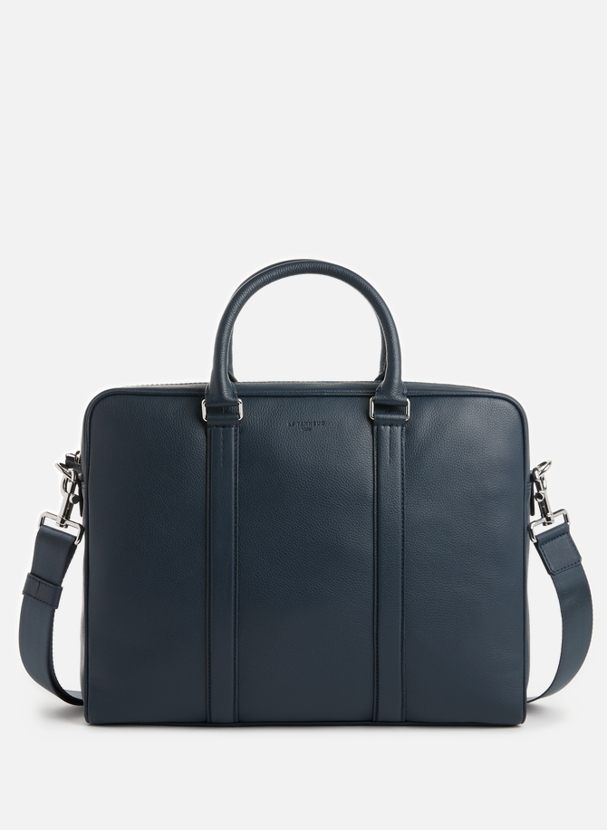 Charles leather briefcase LE TANNEUR