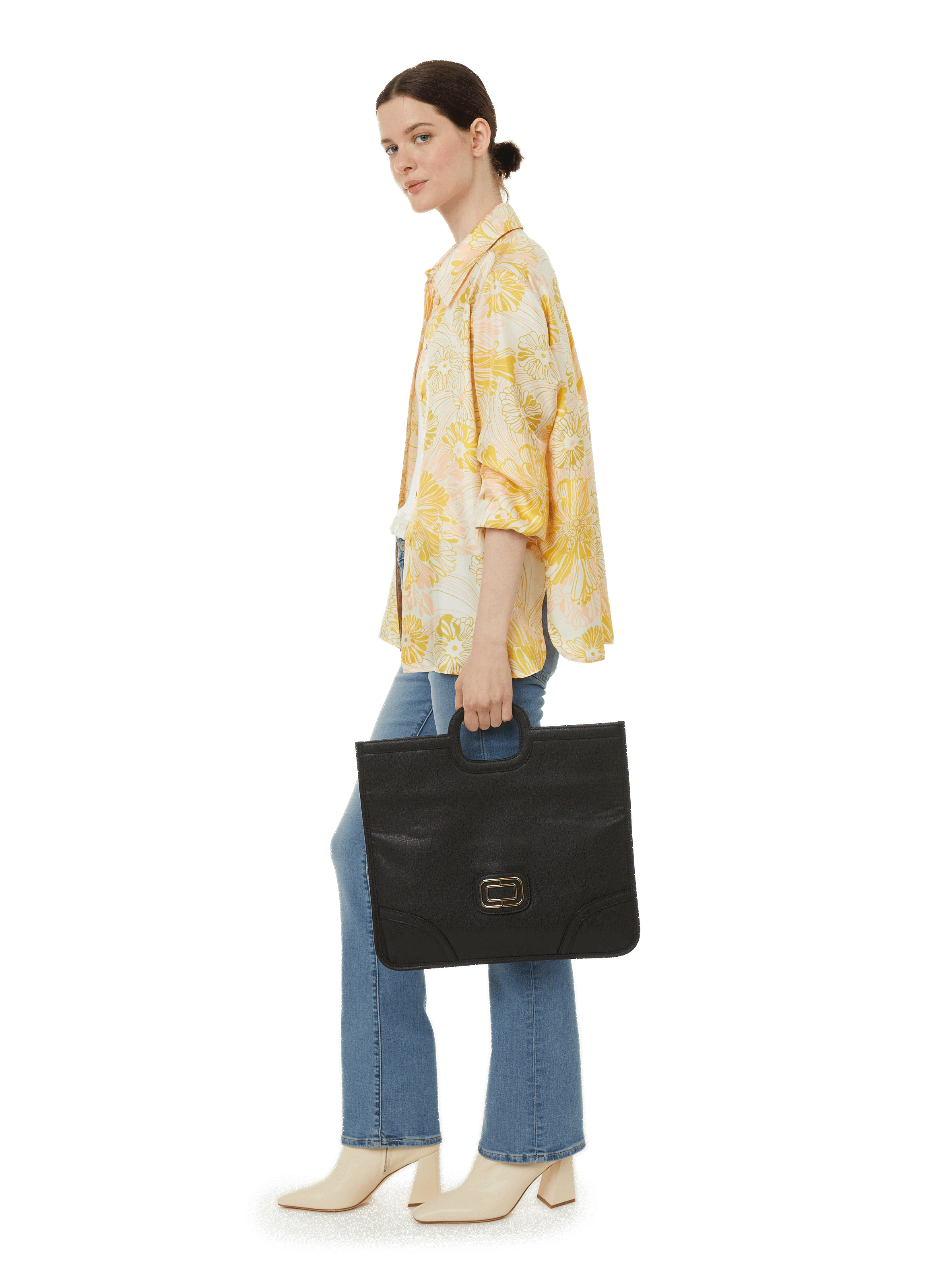 Sac à main Bella en cuir SAISON 1865 Rouge