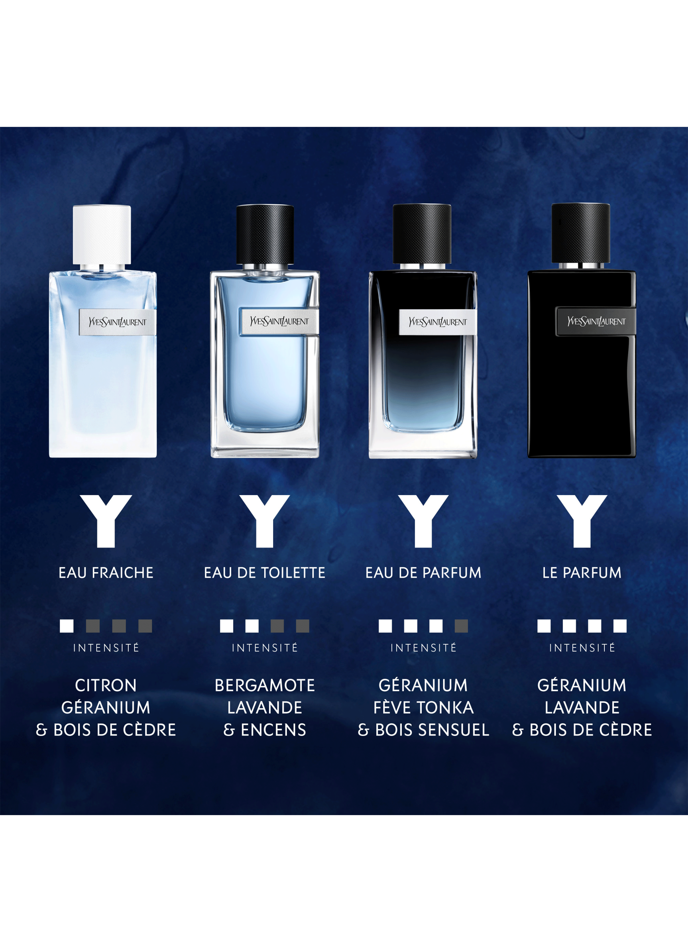 Y eau de toilette YVES SAINT LAURENT No color