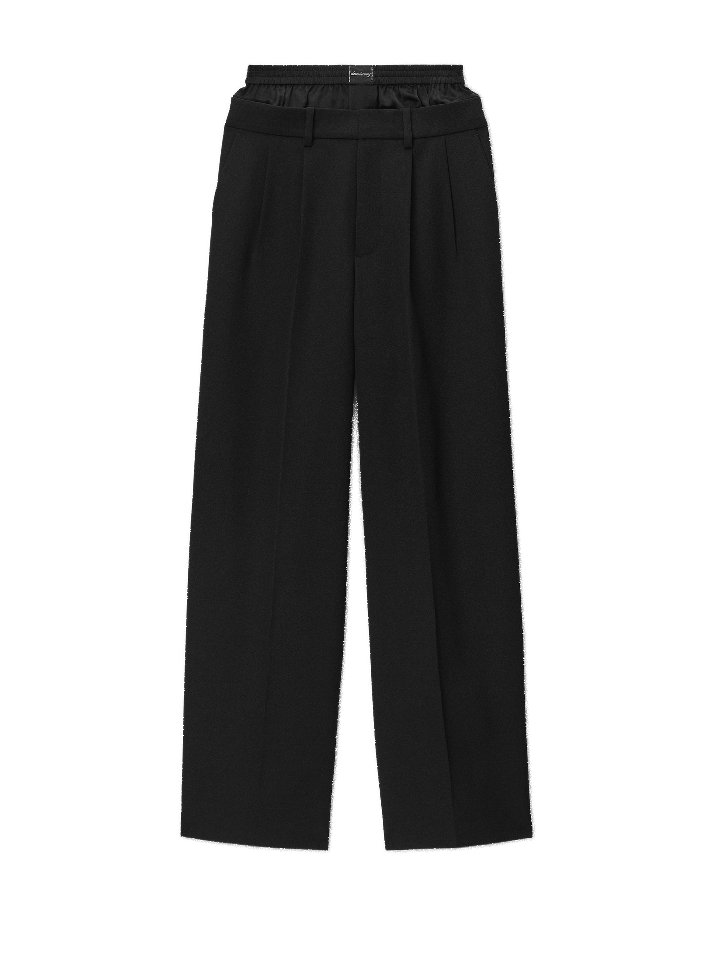 Pantalon en laine ALEXANDER WANG Noir