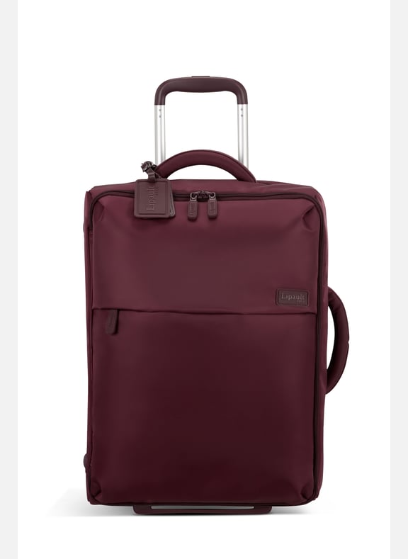 Foldable plume valise 2 roues taille s Rouge by LIPAULT PARIS LIPAULT PARIS Foldable plume valise 2 roues taille s Rouge