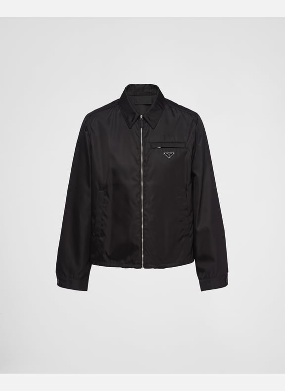 Blouson en re-nylon Noir by PRADA PRADA Blouson en re-nylon Noir