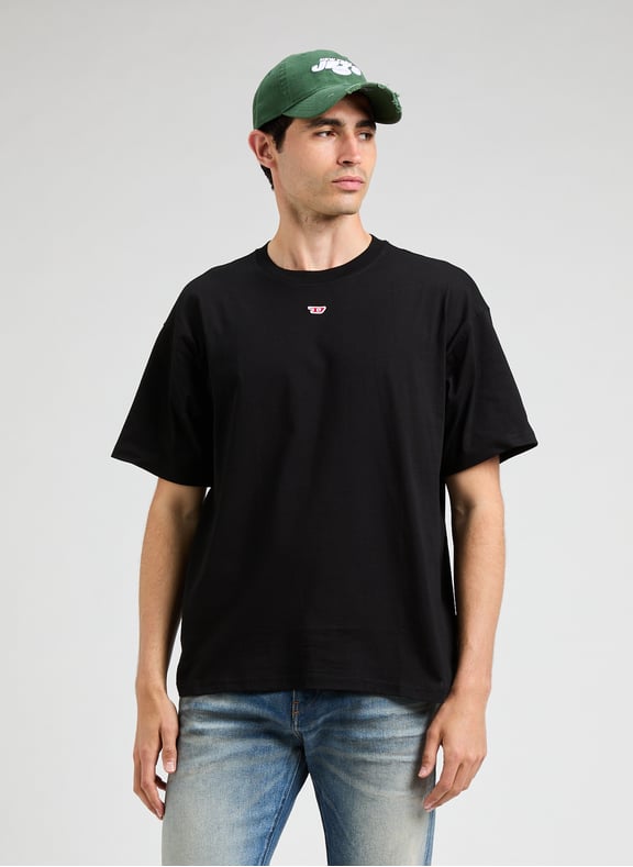 T-shirt à logo Noir by DIESEL DIESEL T-shirt à logo Noir