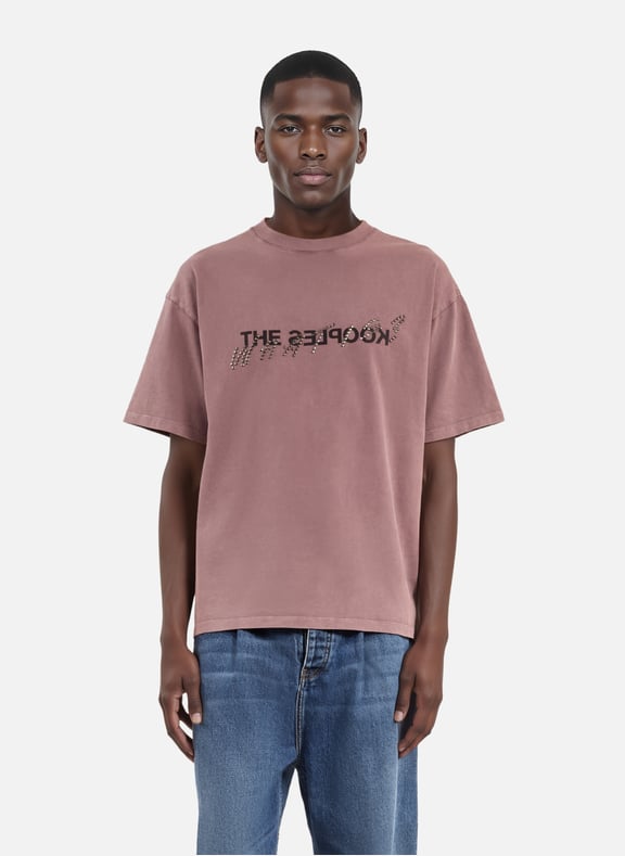 T-shirt manches courtes what is Violet by THE KOOPLES THE KOOPLES T-shirt manches courtes what is Violet