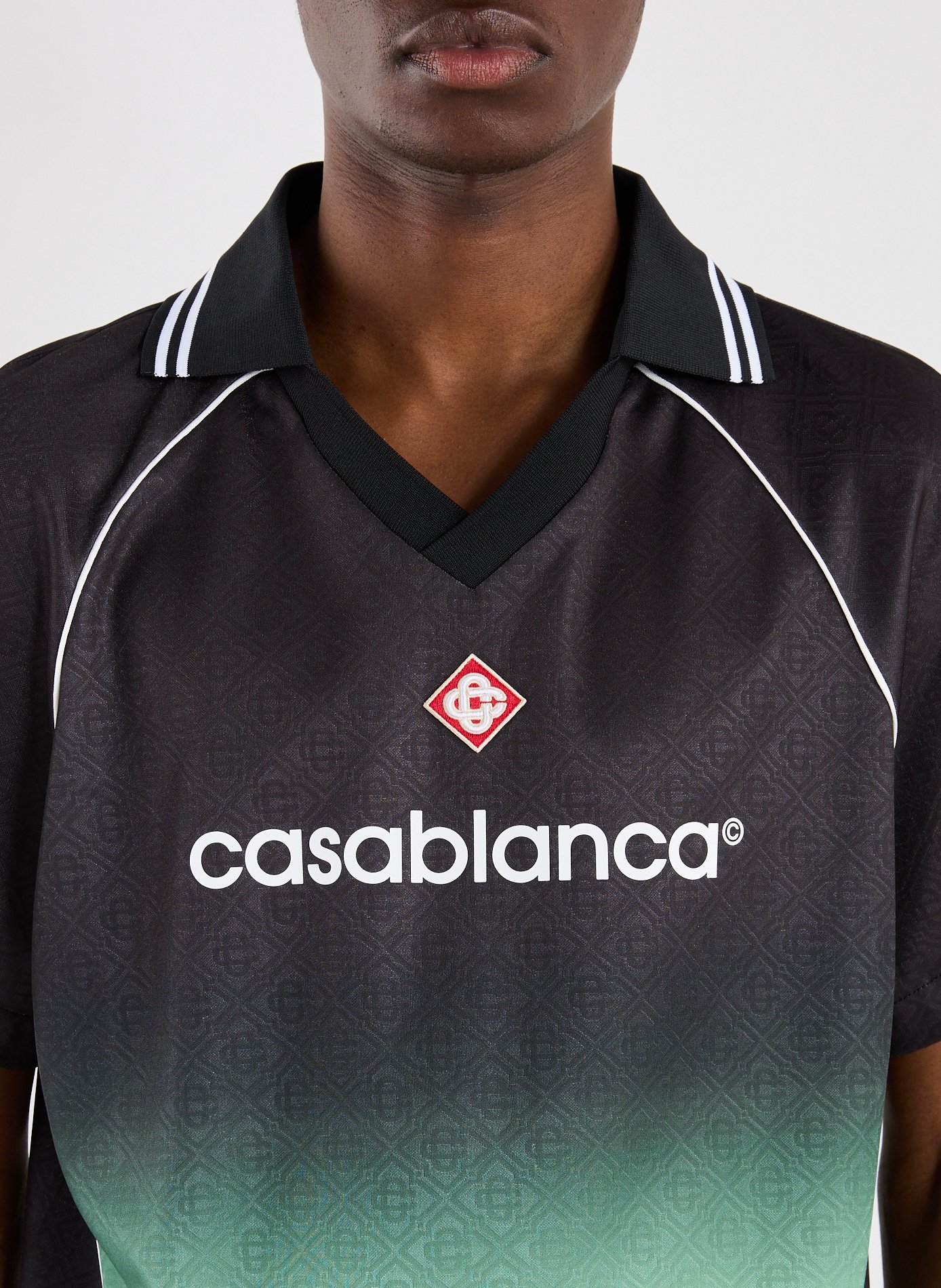 Gradient Football Monogram Jersey CASABLANCA PARIS Multicolour