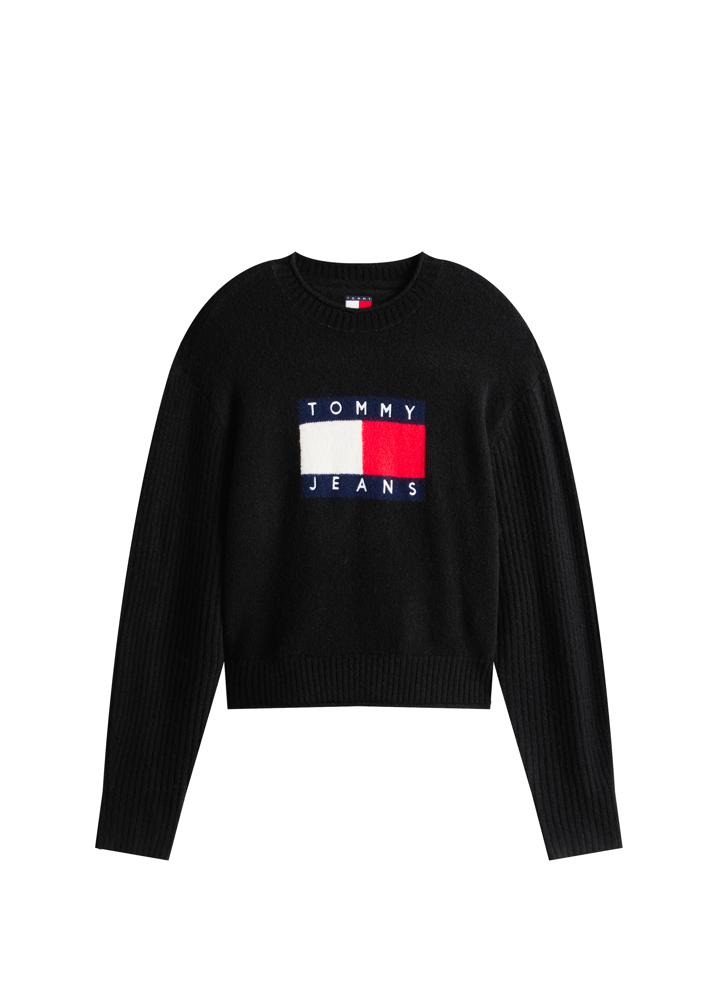 Pull à logo TOMMY HILFIGER Noir