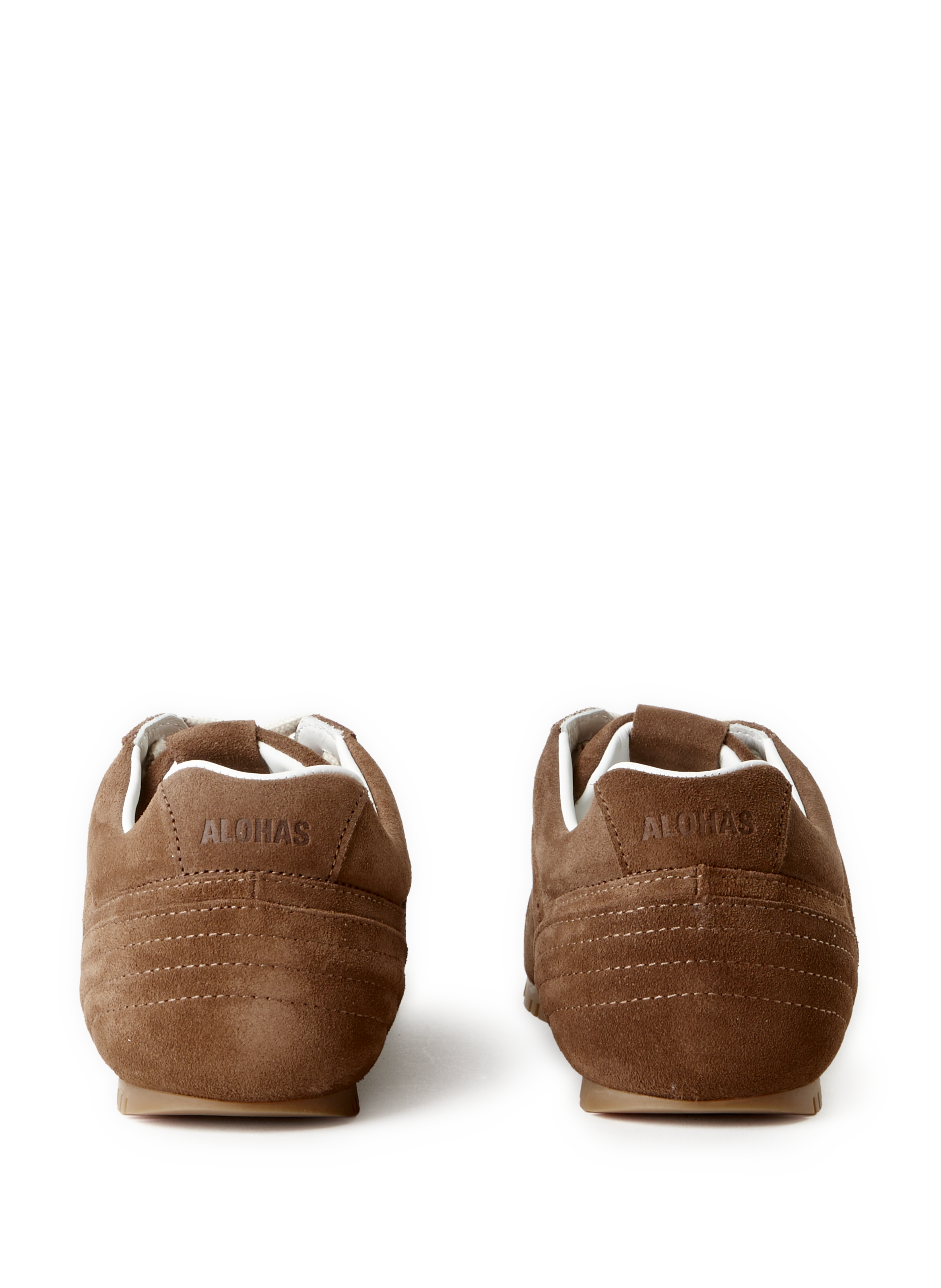 Low-top sneakers Tb.56 in suede leather ALOHAS Brown