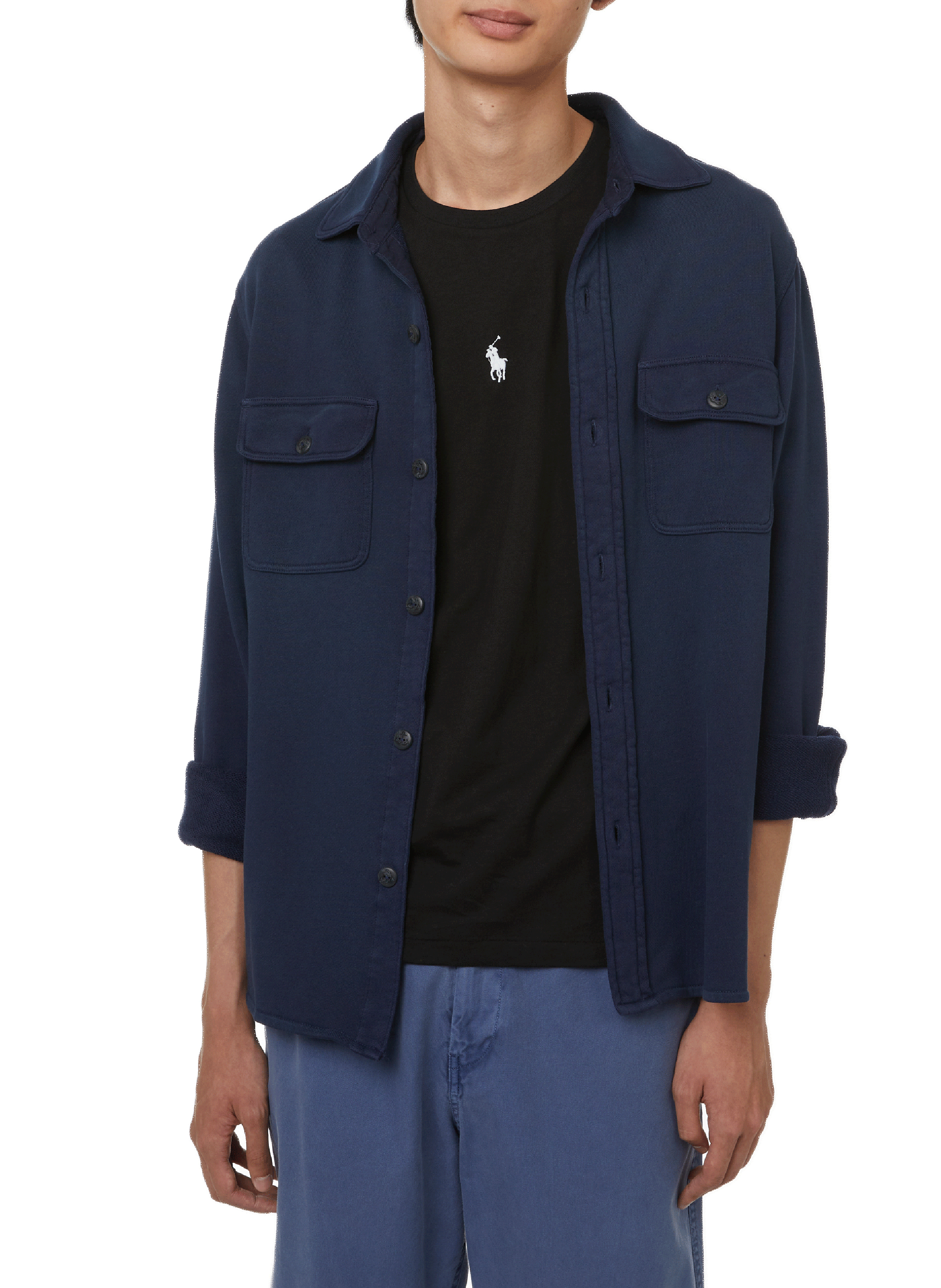 POLO RALPH LAUREN Cotton shirt Blue