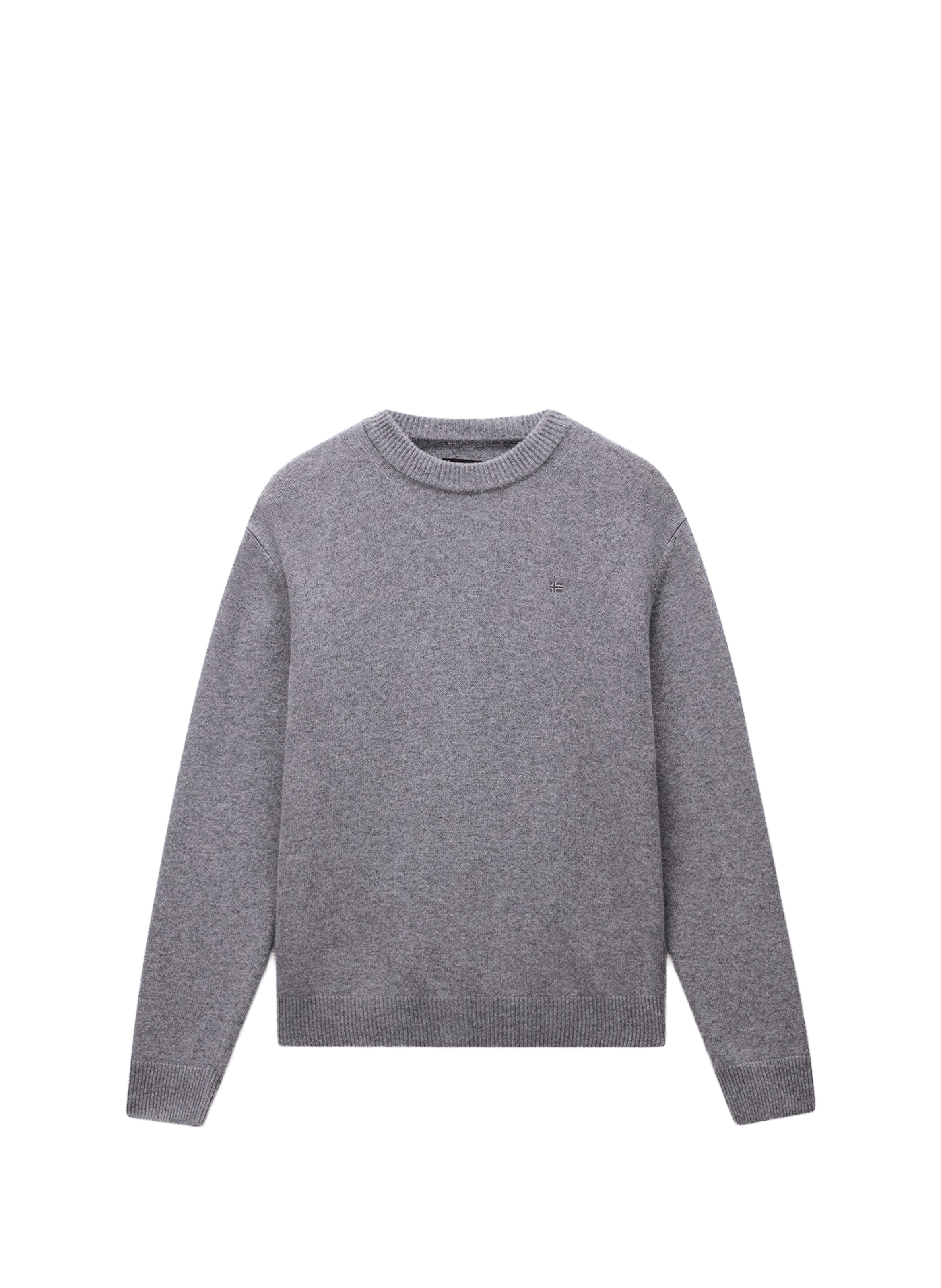 Mixed Wool Sweatshirt NAPAPIJRI Grey