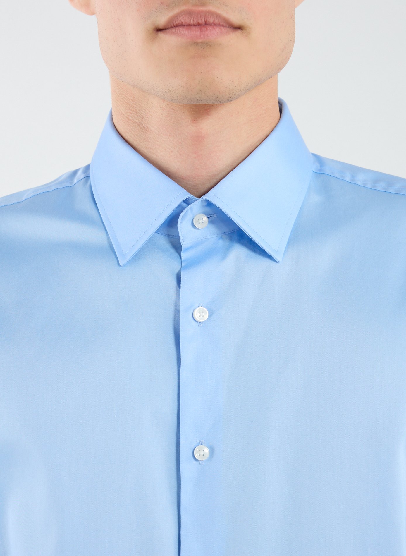 Chemise slim en coton mélangé BOSS Multicolore