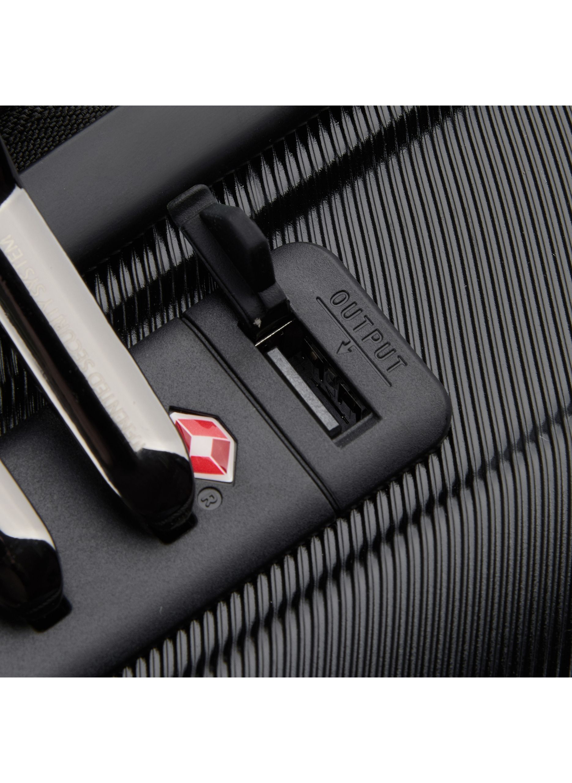 Valise cabine rigide taille s - shadow 5.0 DELSEY PARIS Noir