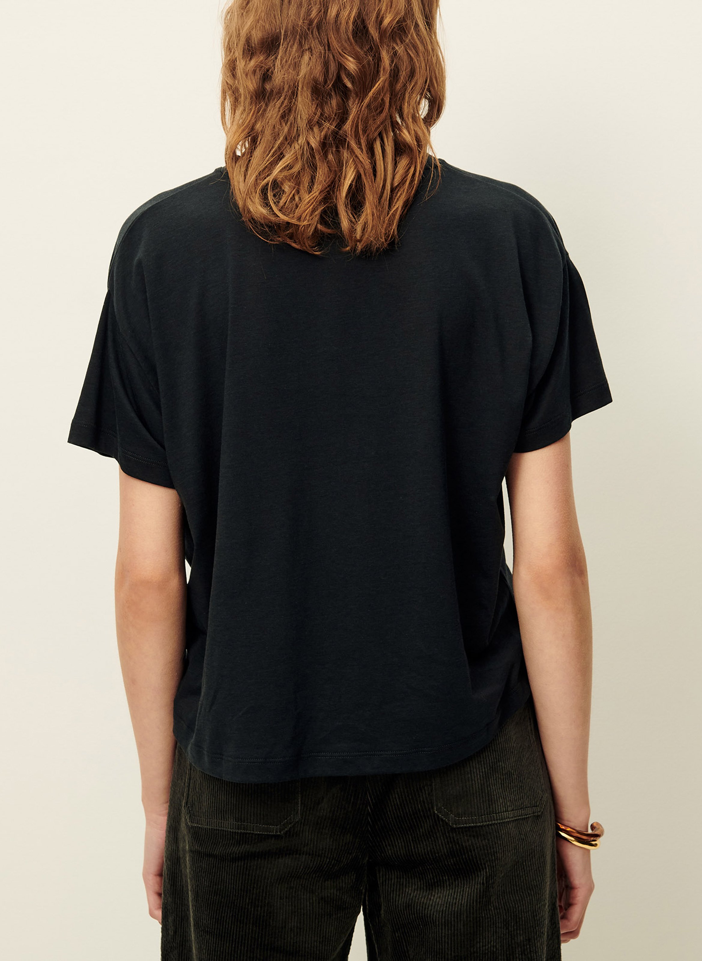 Tee-shirt manches courtes twisté tootwist SESSUN Gris