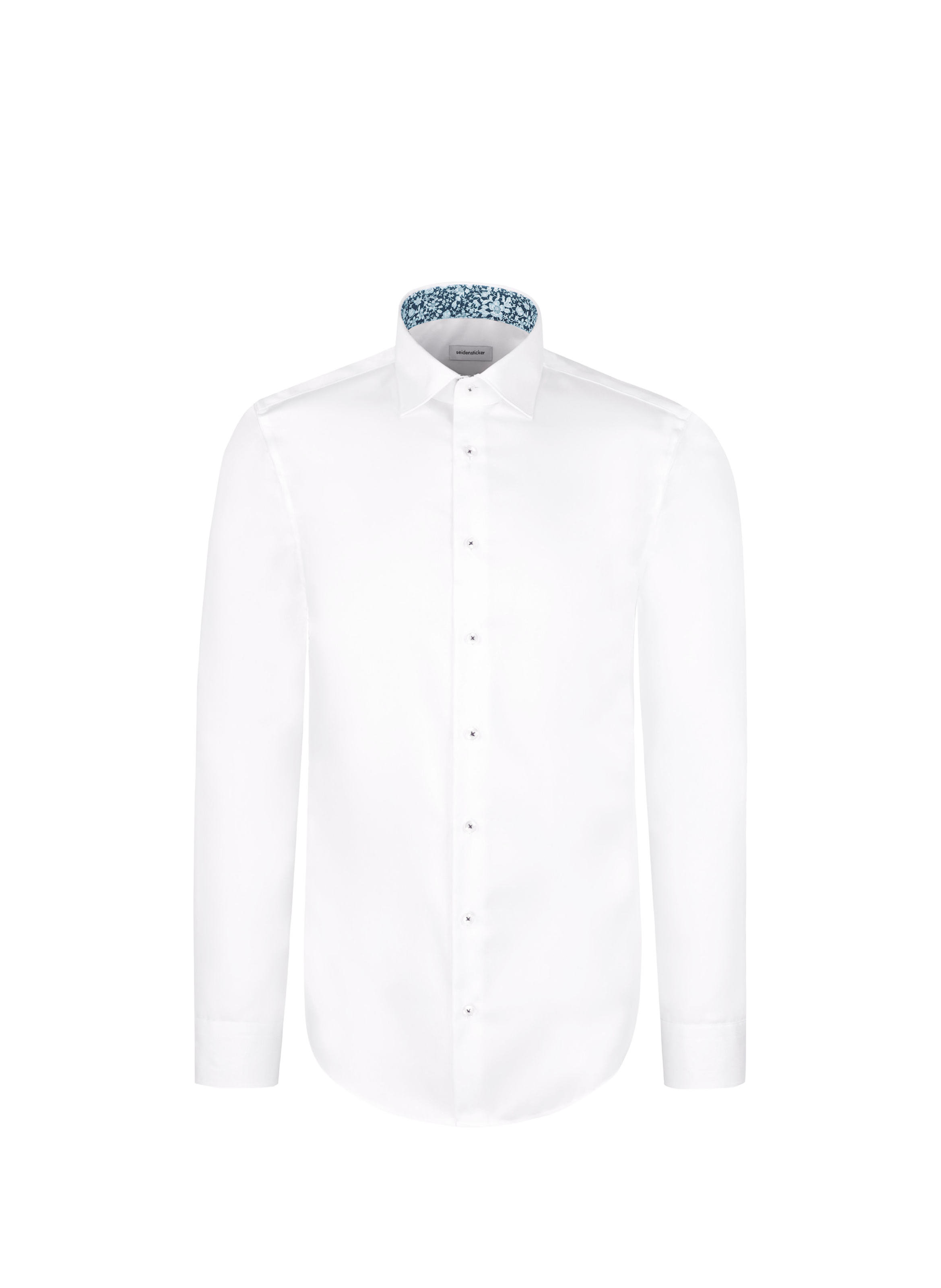 Cotton poplin shirt SEIDENSTICKER White