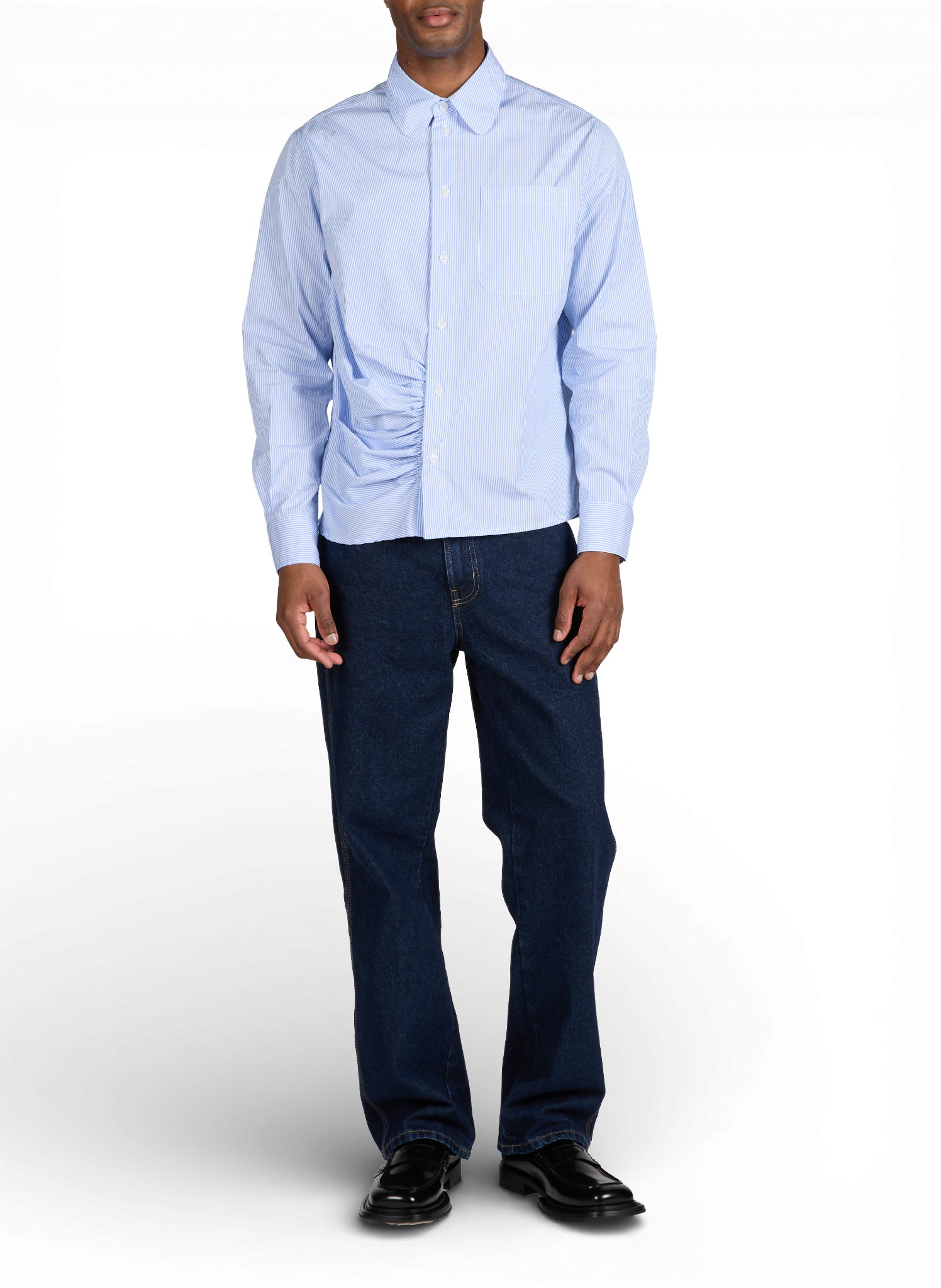 Straight cotton jeans DICKIES Blue