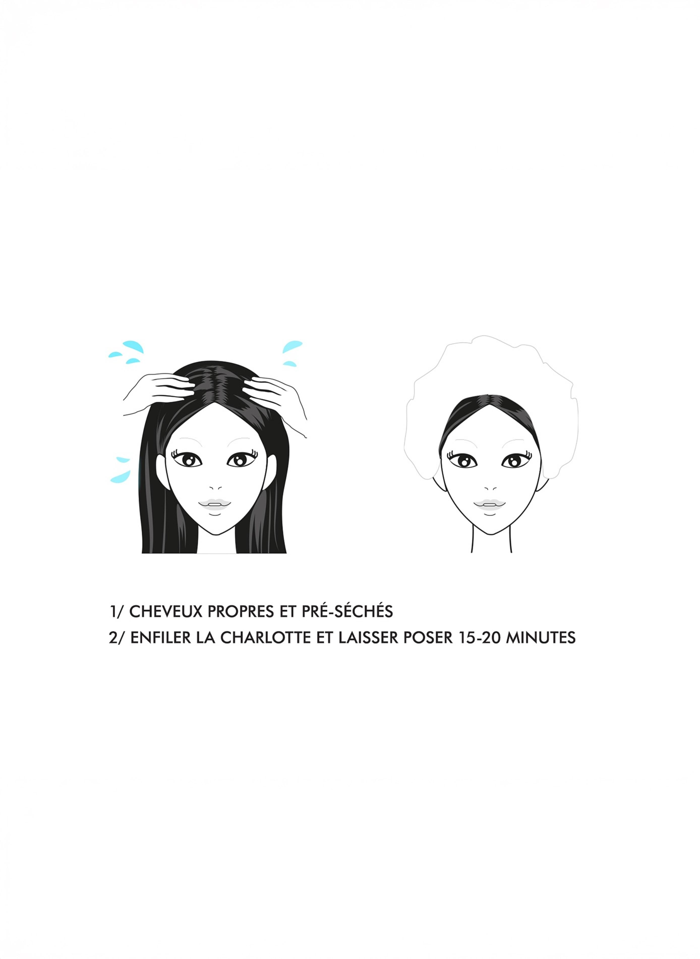 Masque de nuit cheveux  INUWET No color