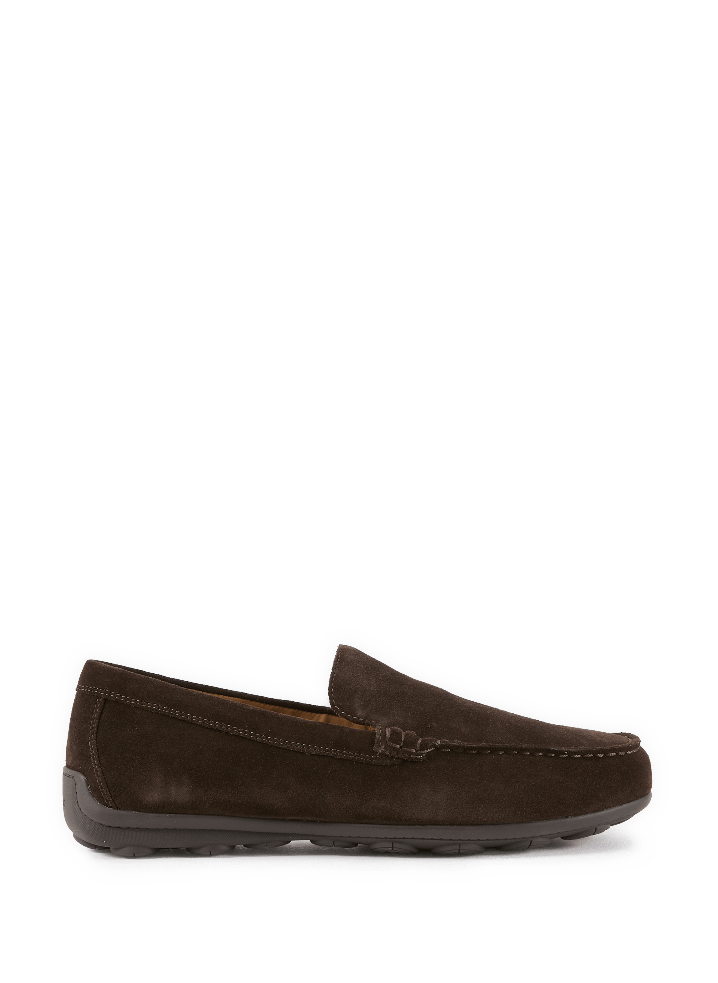 Suede Spherica Moccasins GEOX Brown