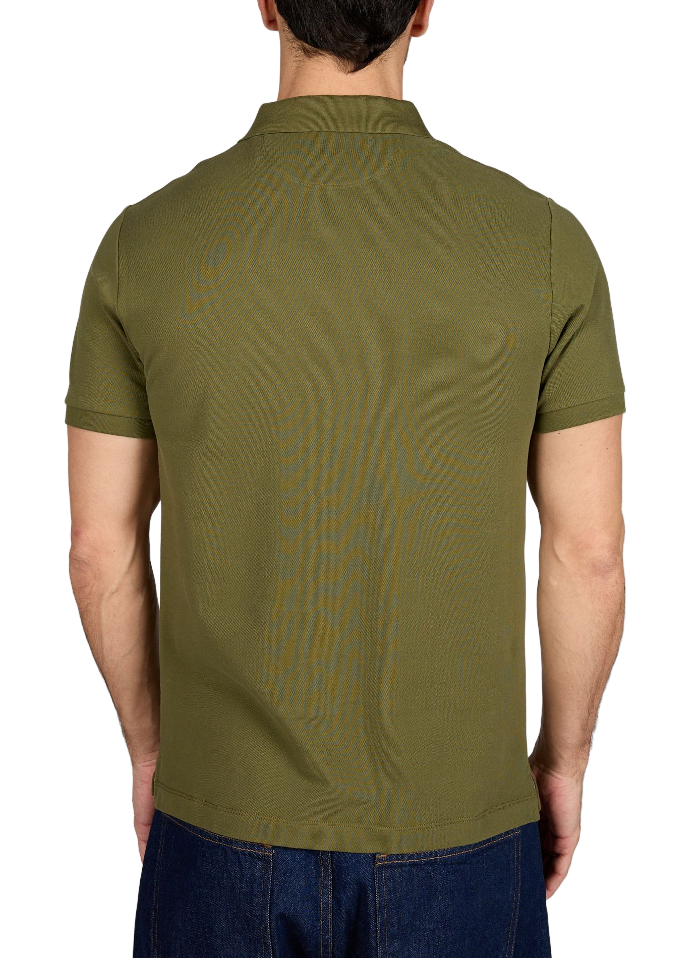 Cotton polo shirt Green