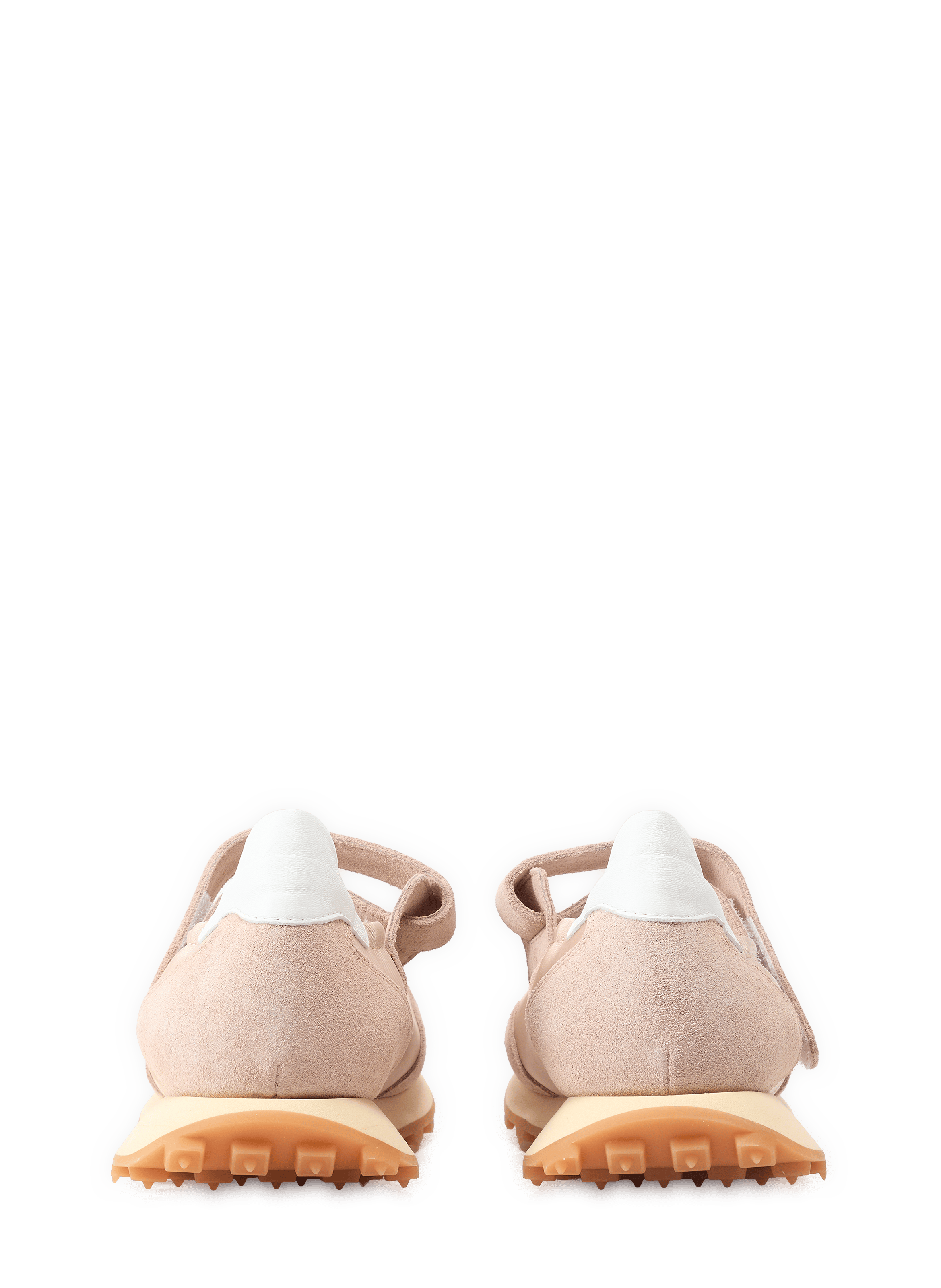 Leather Velcro sneakers RUN OF Multicolour