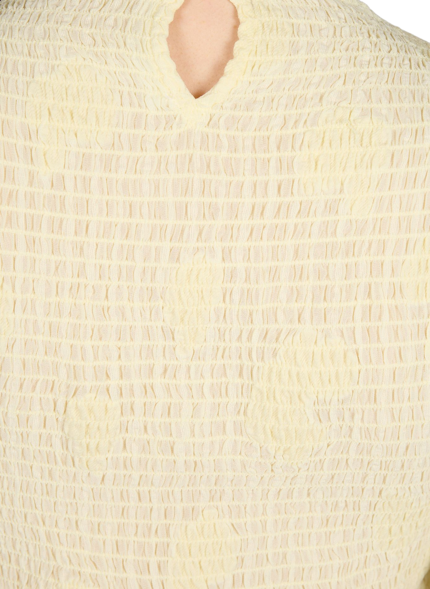 Top tissé Safrida à manches courtes SAMSOE SAMSOE Vert