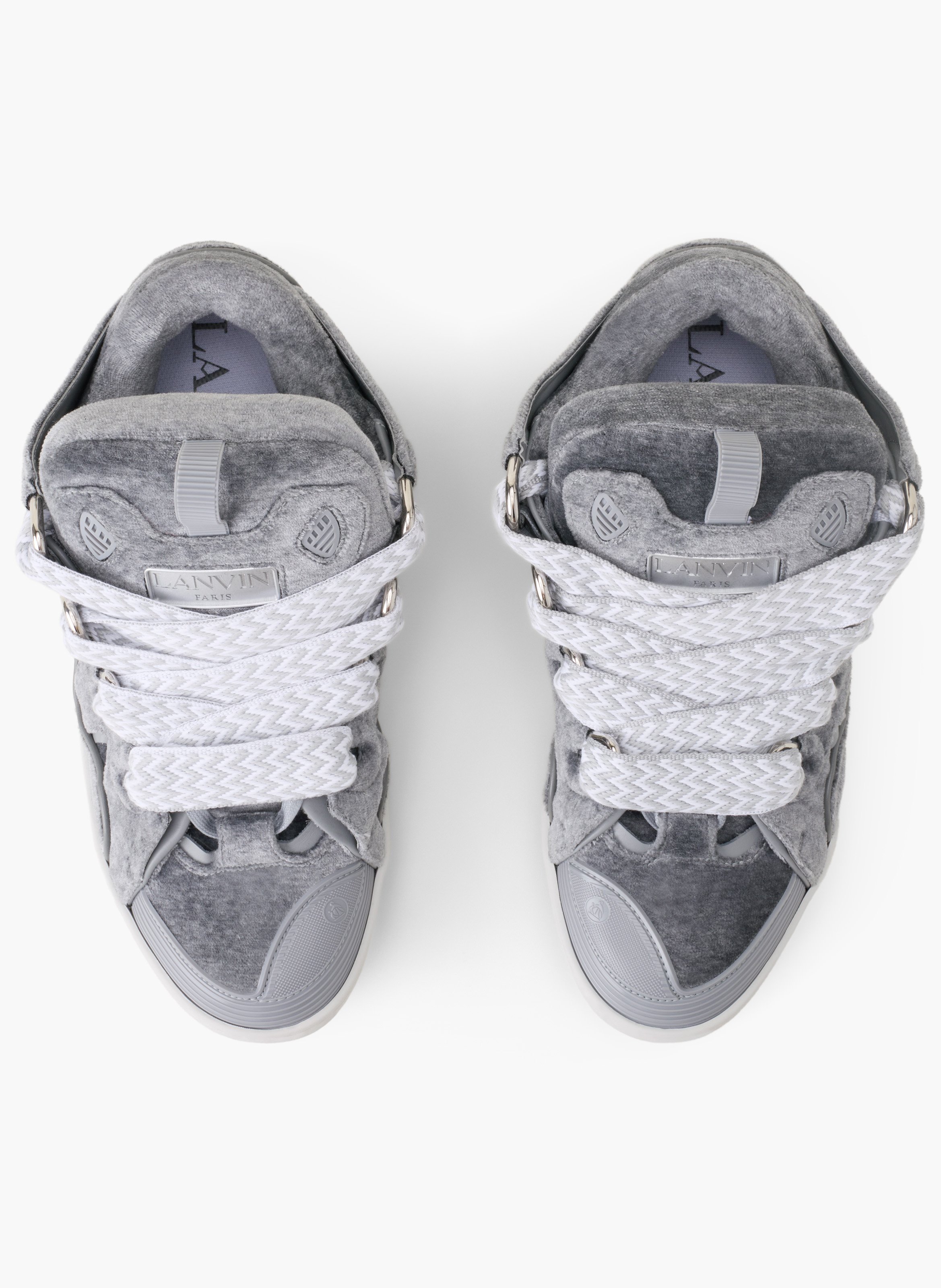 Sneakers curb en jersey LANVIN Gris
