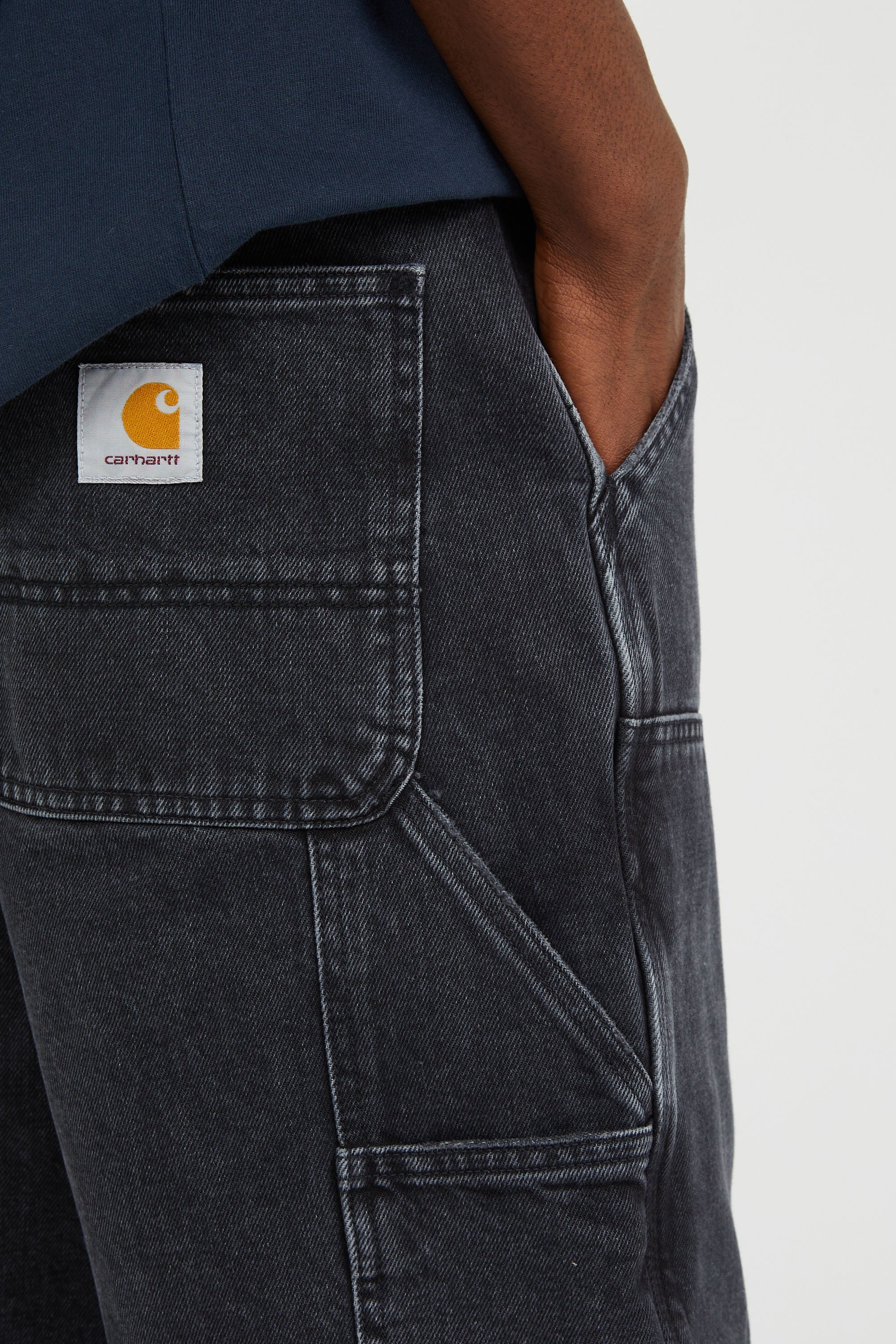 Short double knee short CARHARTT WIP Noir