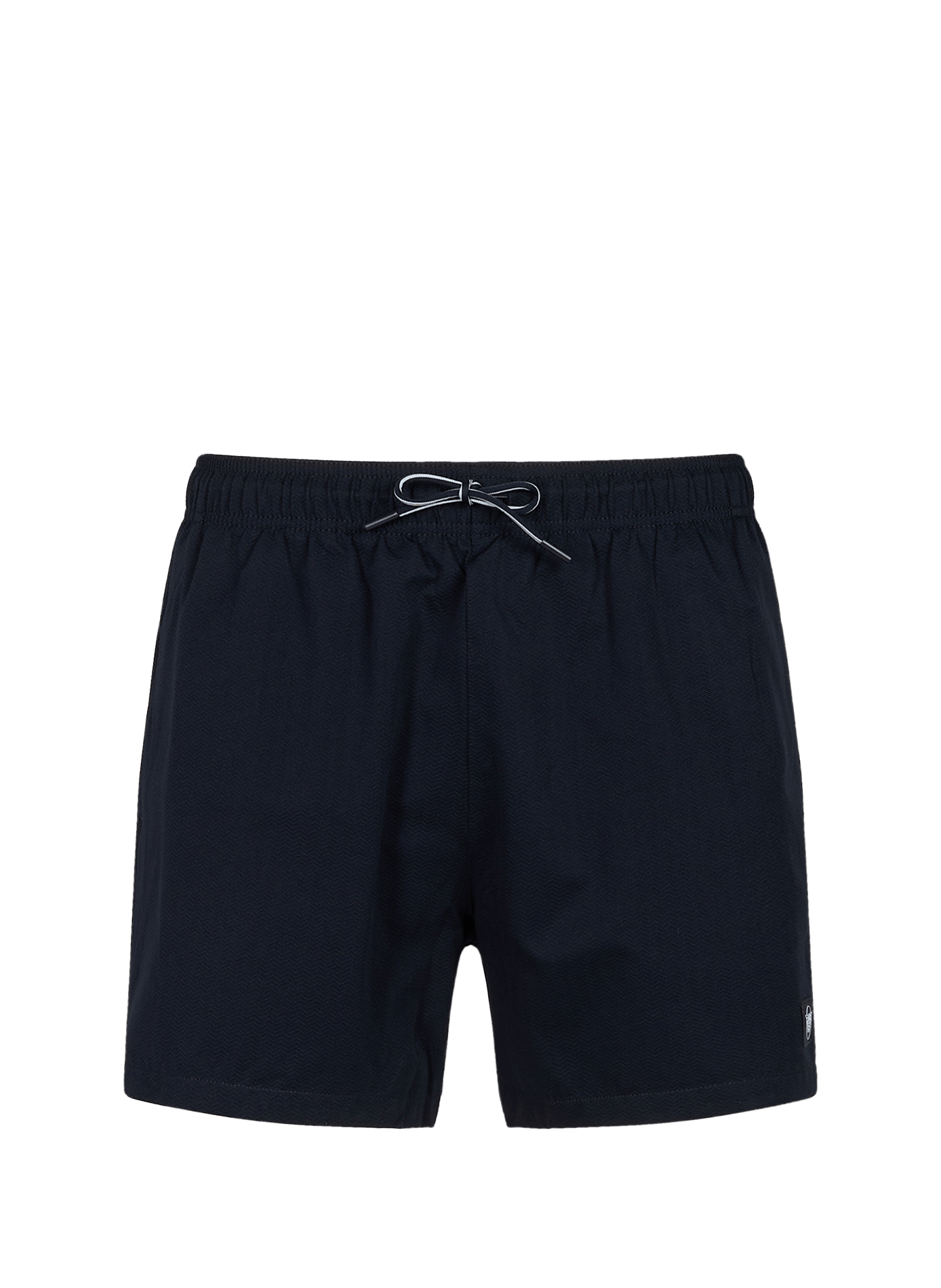 Short de bain texturé à écusson logo  Blue