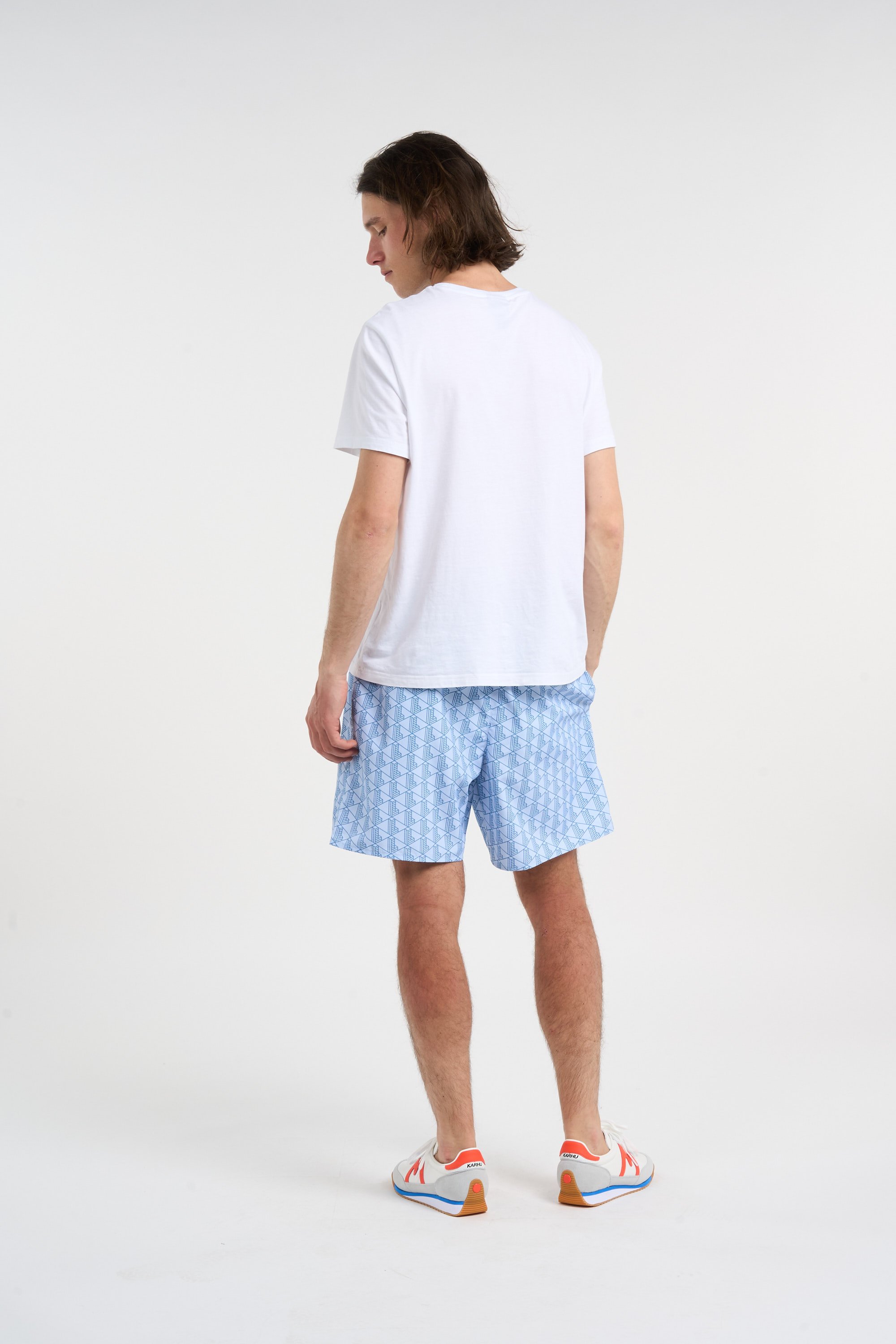 Short de bain LACOSTE Bleu