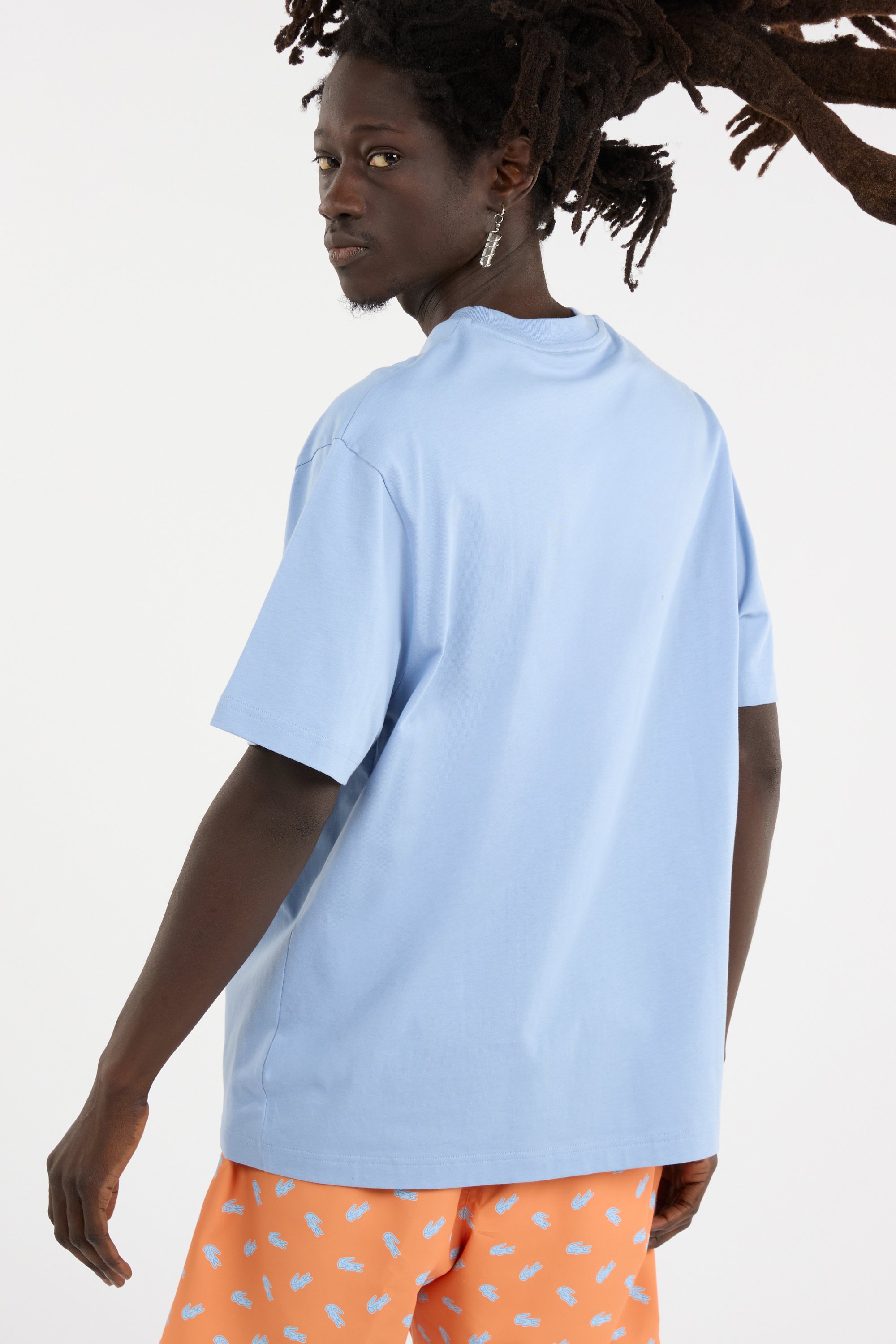 T-shirt LACOSTE Bleu