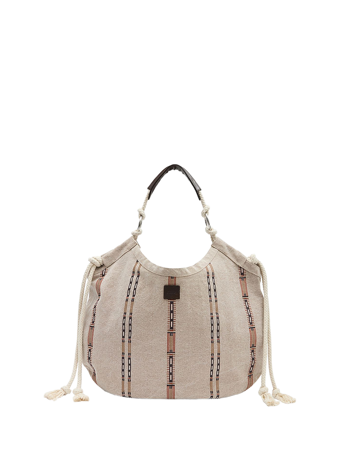 Sac cabas Byron en toile de coton tissée ISABEL MARANT Blanc