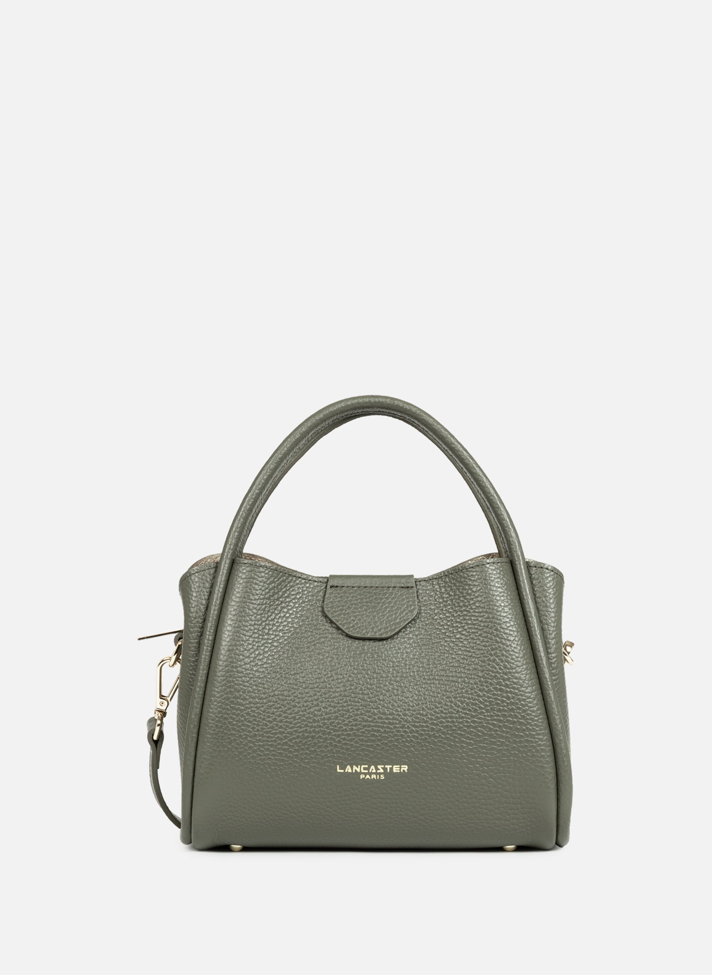 Petit sac à main - ida double  Kaki fumé