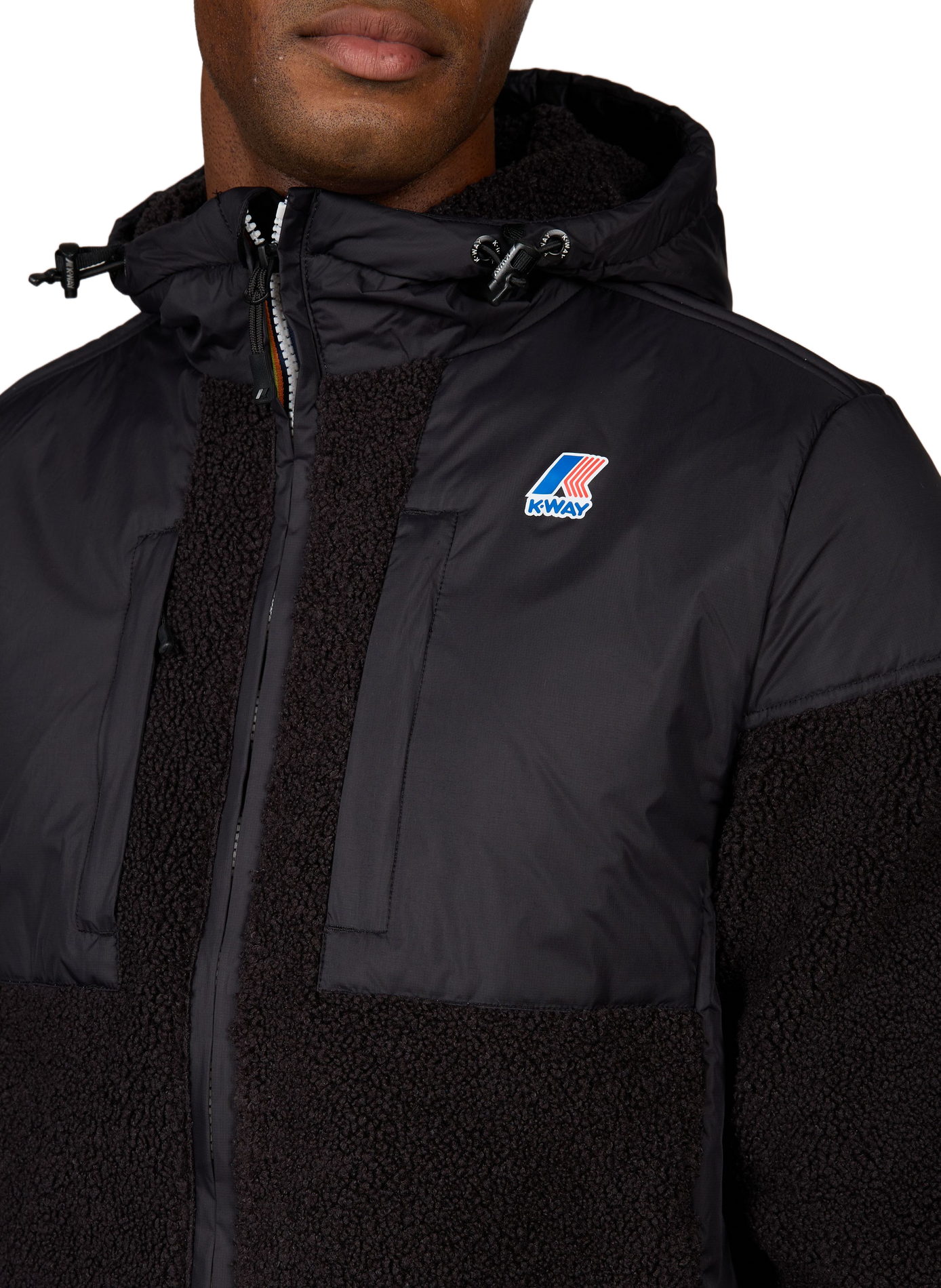 Orsetto fleece jacket K-WAY Black
