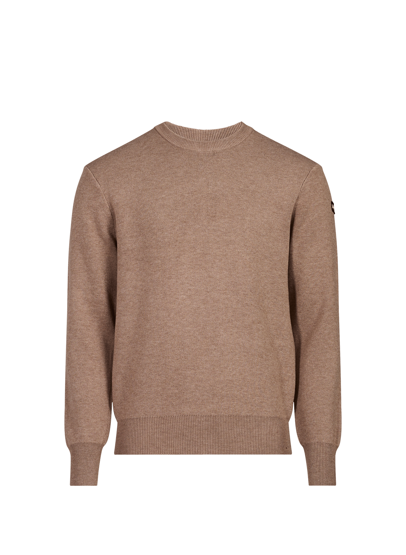 Strickpullover mit Logo SCHOTT Braun