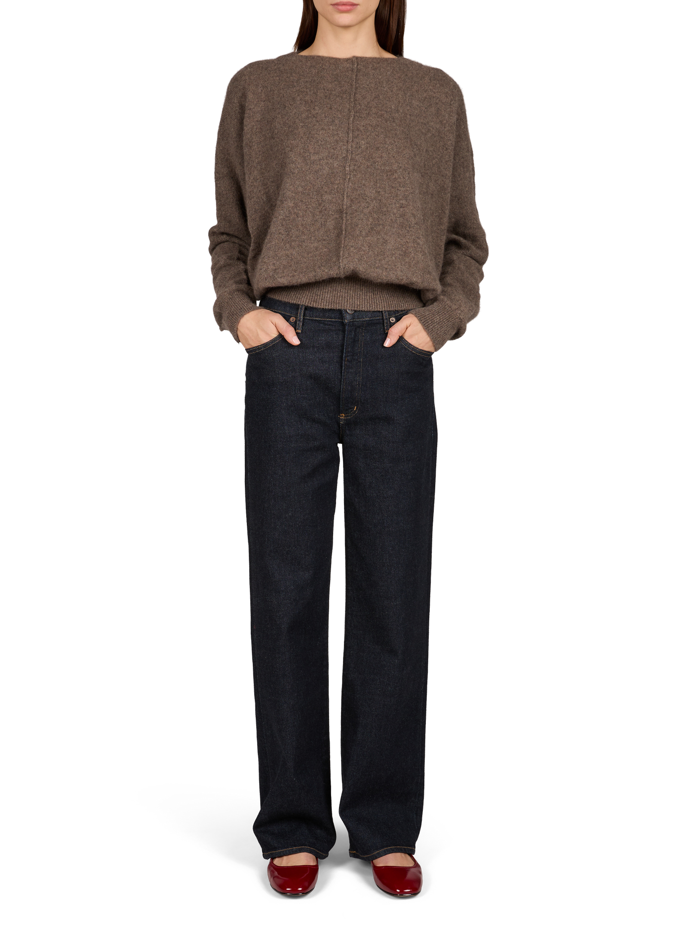 Harper straight leg jeans in mixed cotton AGOLDE Blue