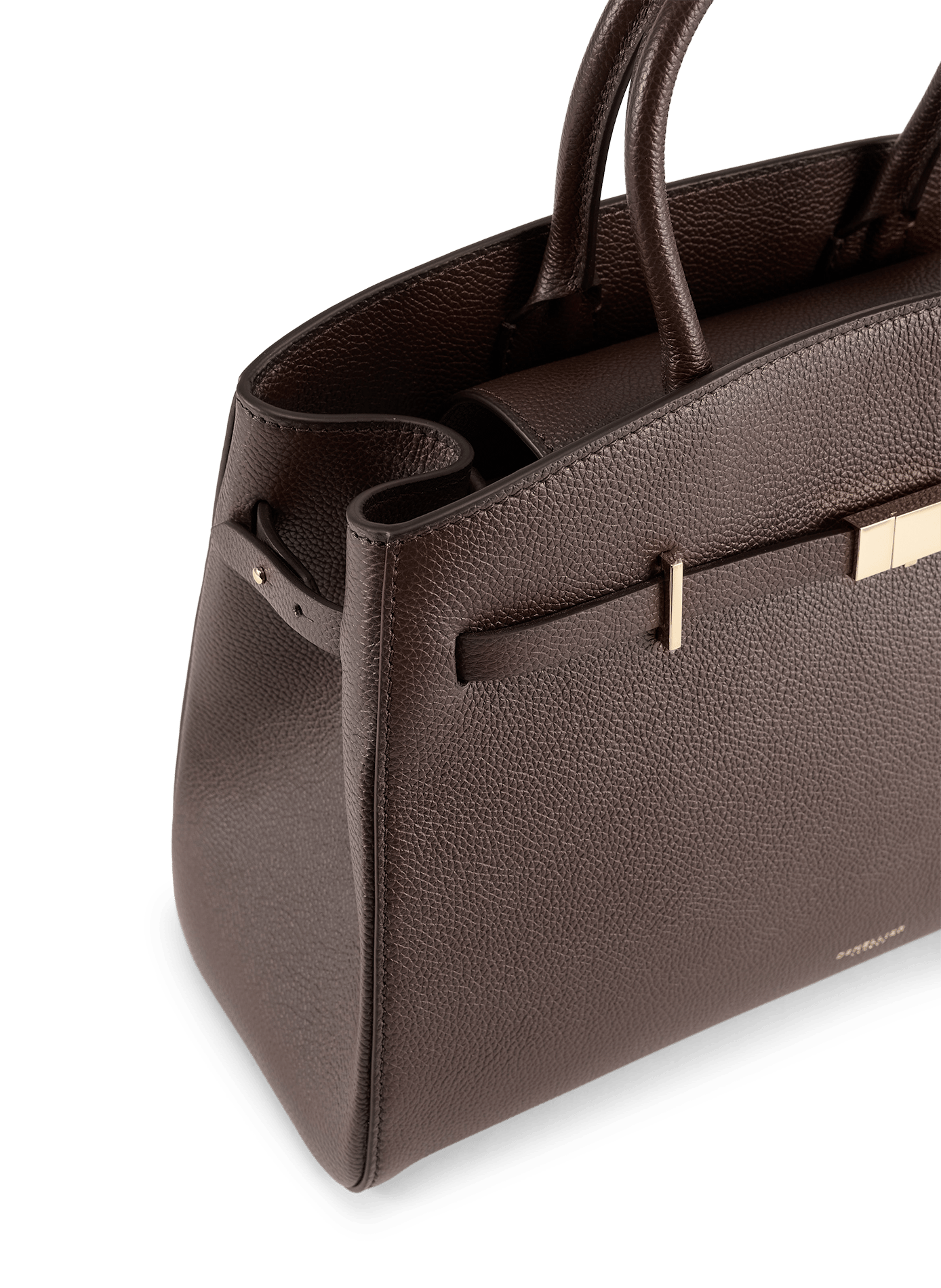 Sac à main en cuir | Marron DEMELLIER LONDON Femme