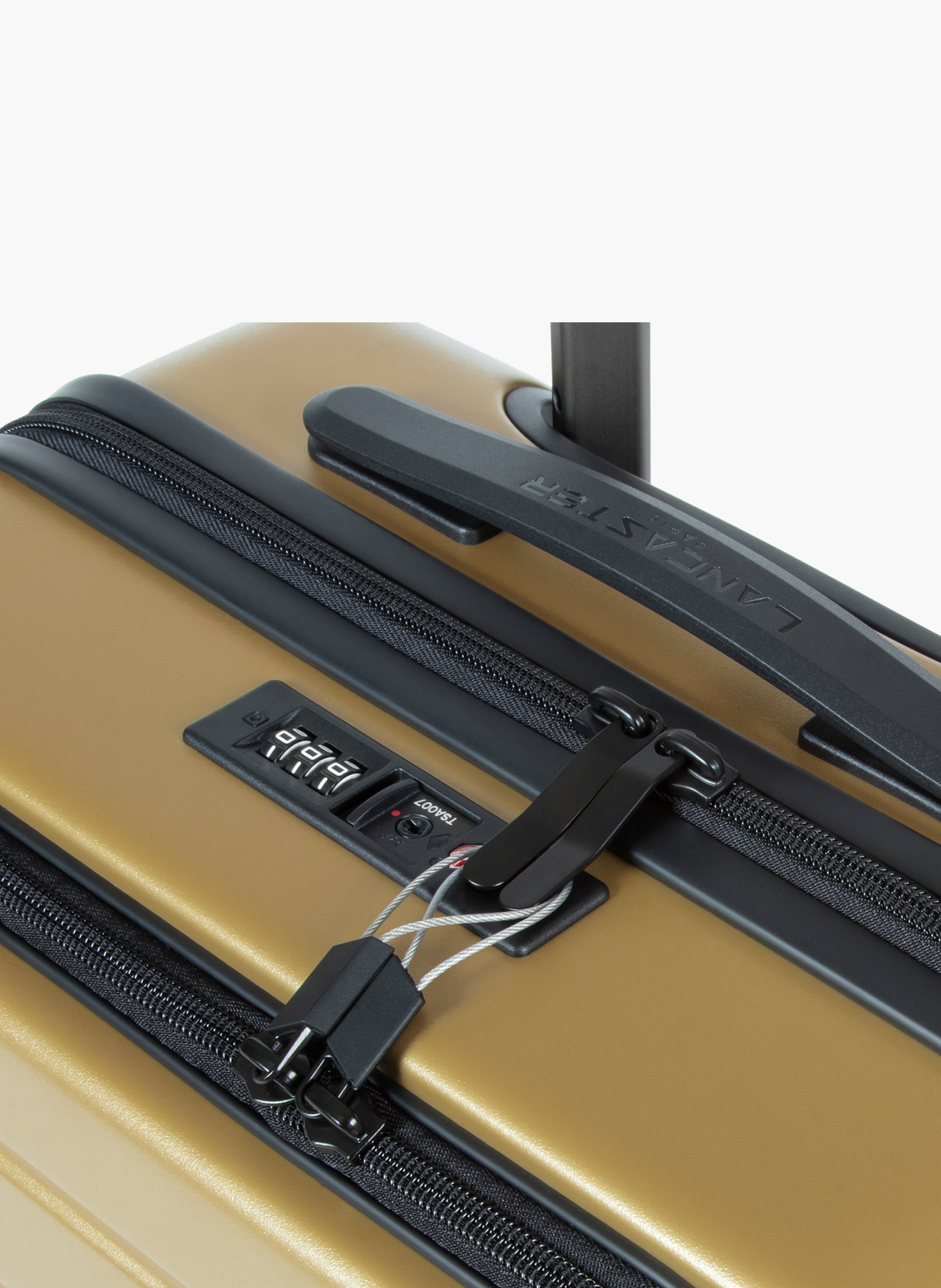 Valise cdg cabine s - bagages LANCASTER Doré