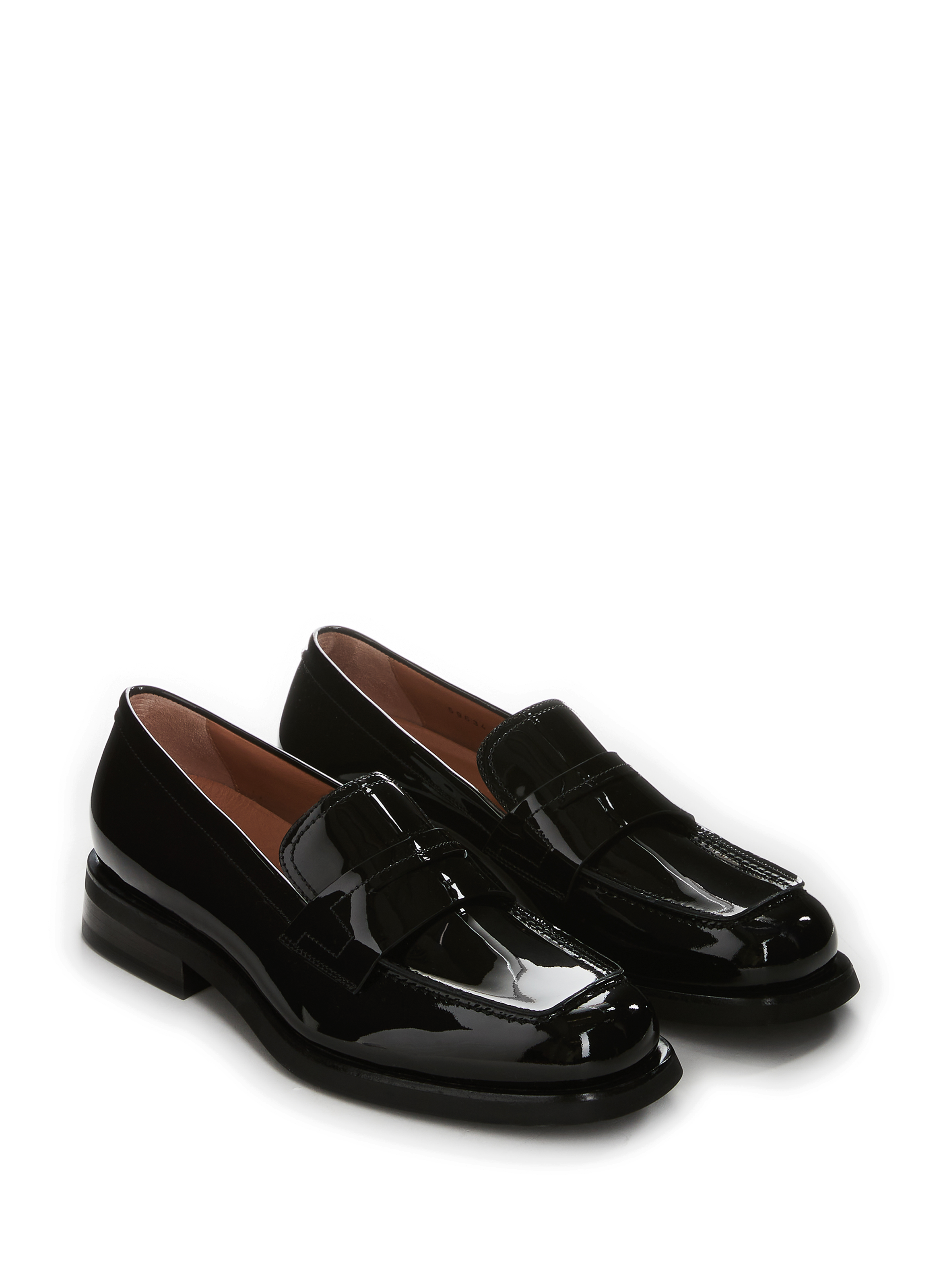 patent leather loafers ladies