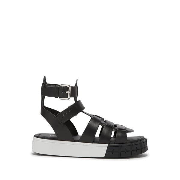 Sandales en cuir de veau