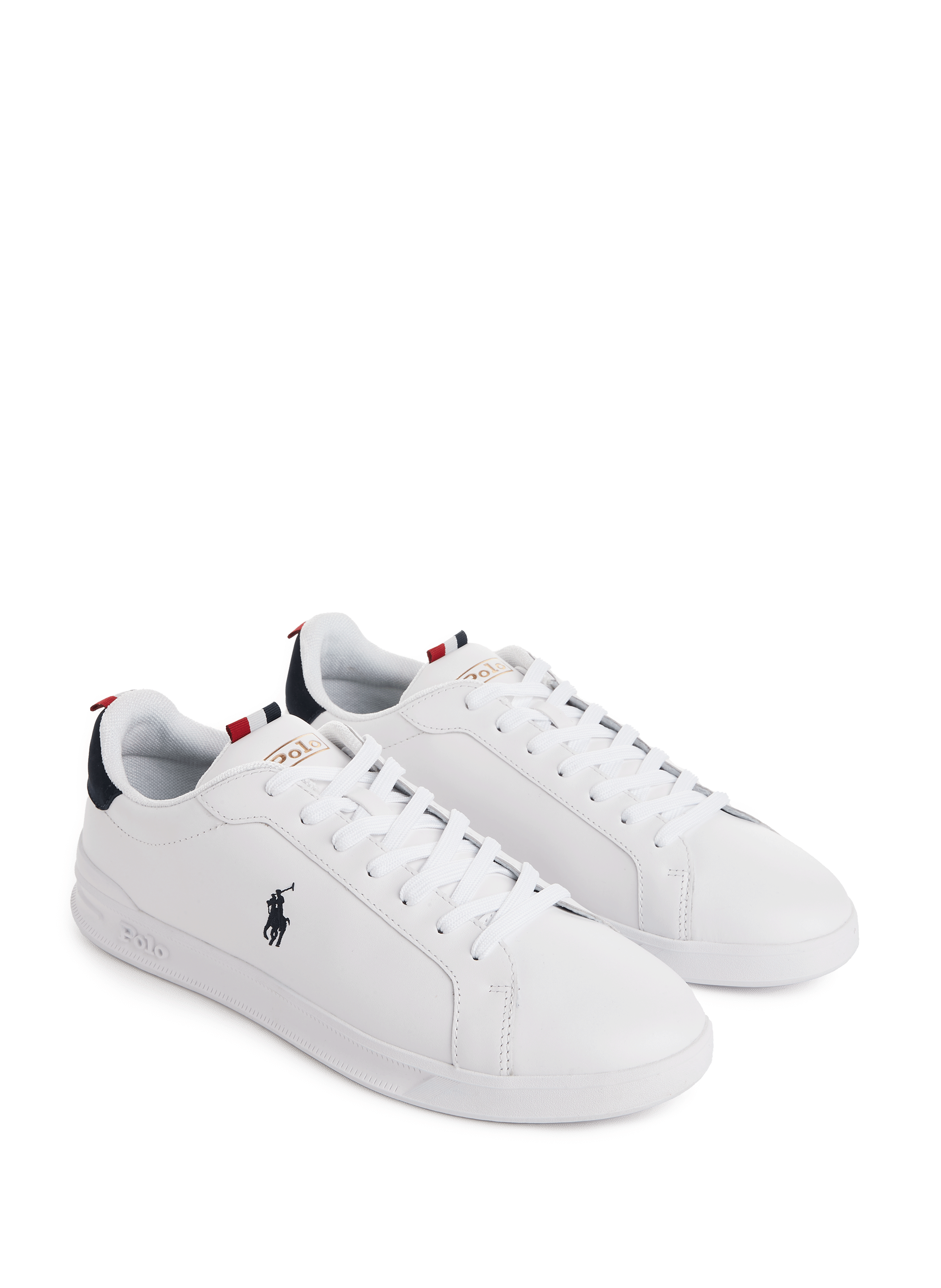 Leather sneakers POLO RALPH LAUREN Multicolour